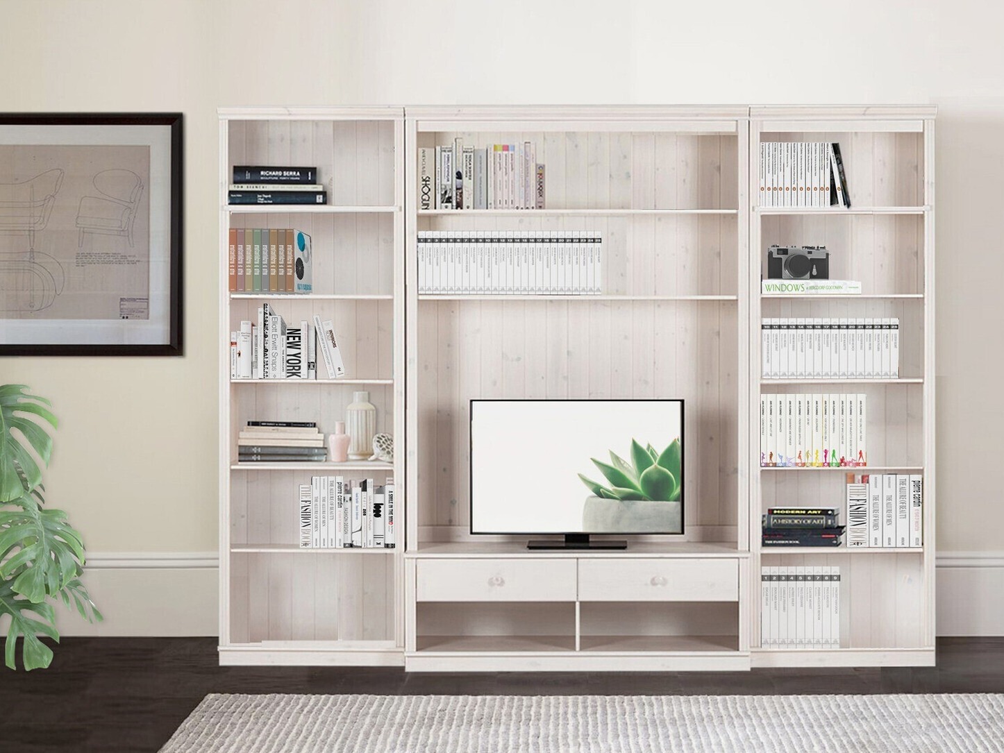 Viesistabas komplekts Saltoro 127 (Balts)