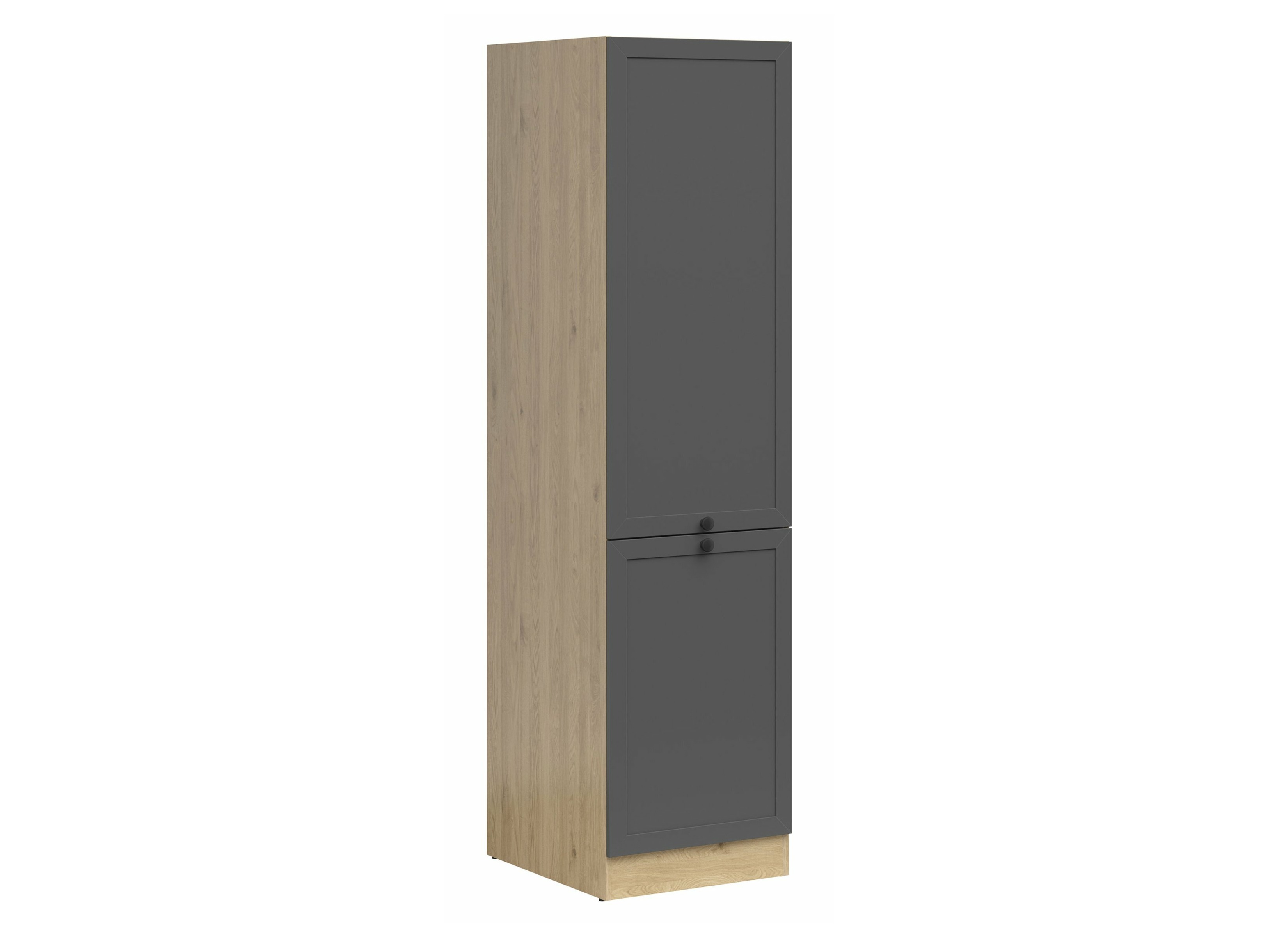Moduļu skapis ar durvīm Classic Grey Oak 114