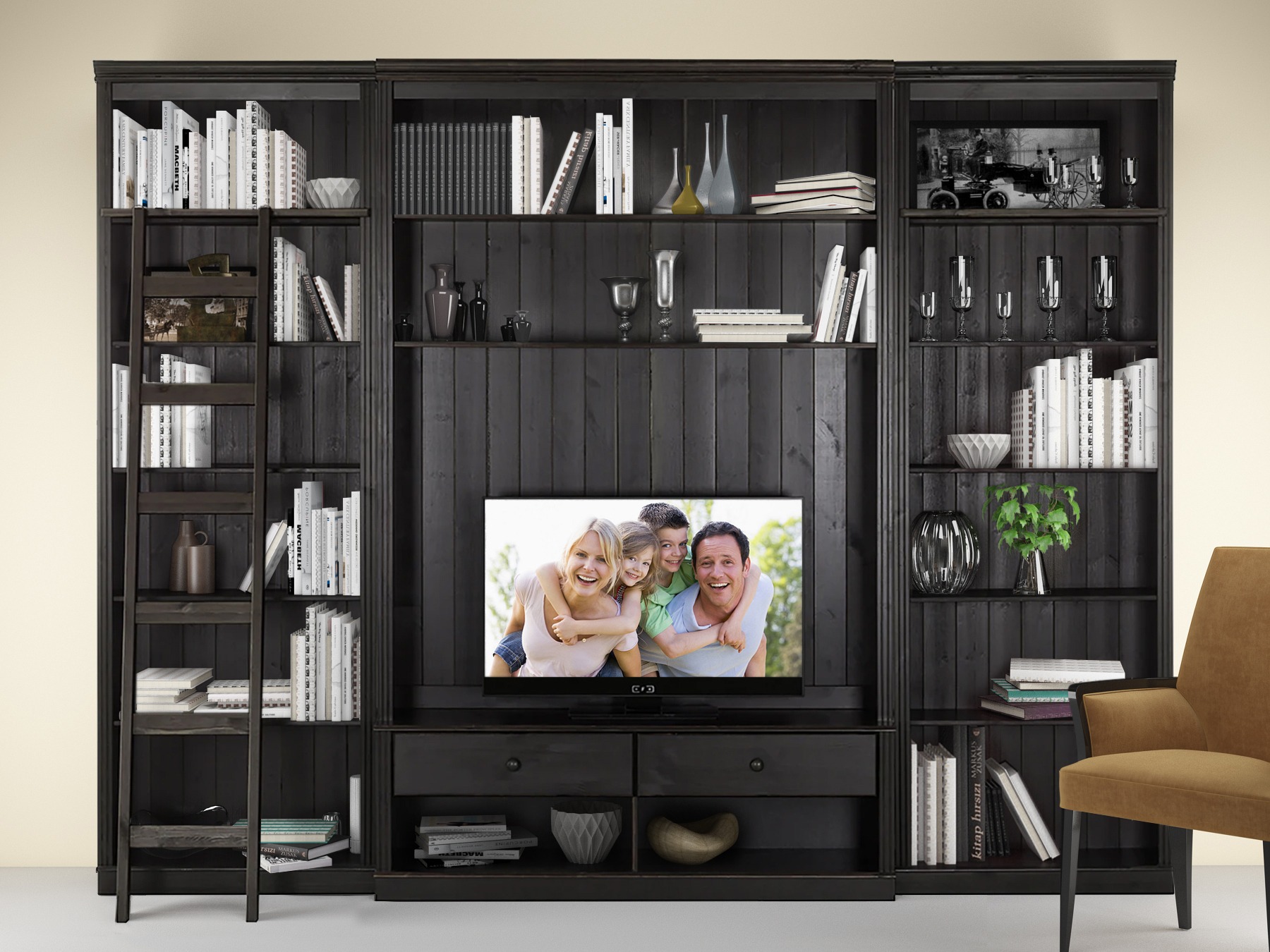 Набор для гостиной Saltoro 108 (Темно-коричневый)