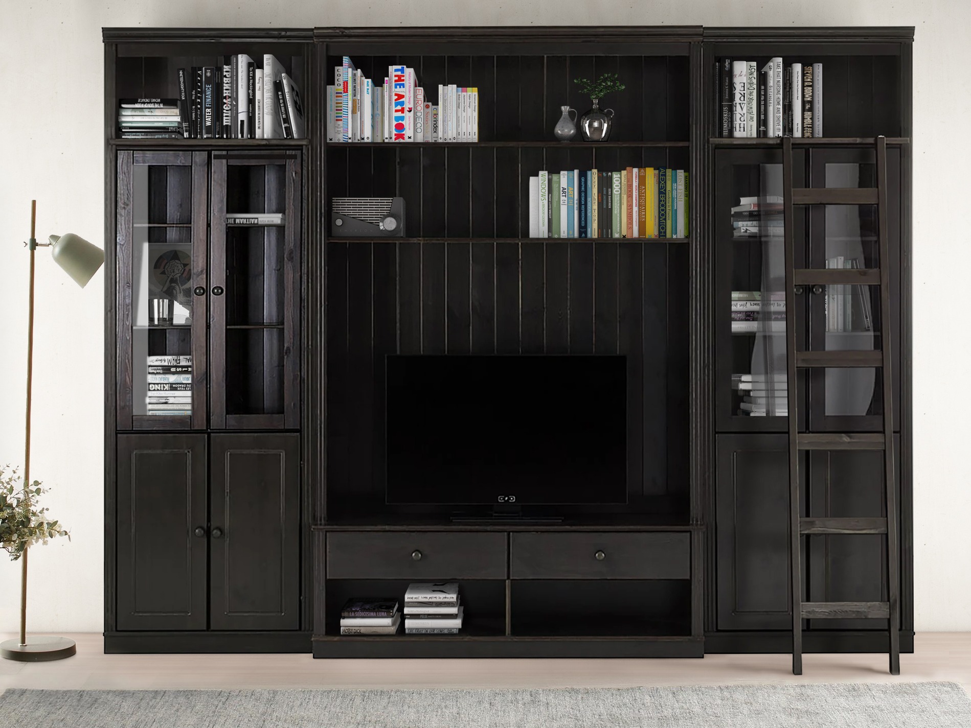 Viesistabas komplekts Saltoro 128 (Tumši brūns)