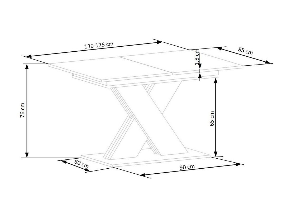 Galds Houston 1724 (Krēmozols + Kašmirs)