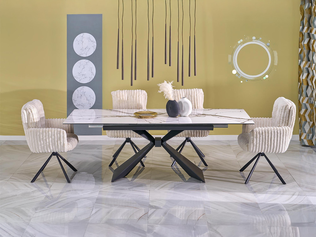 Krēsls Houston 2015 (Krēms + Melns)