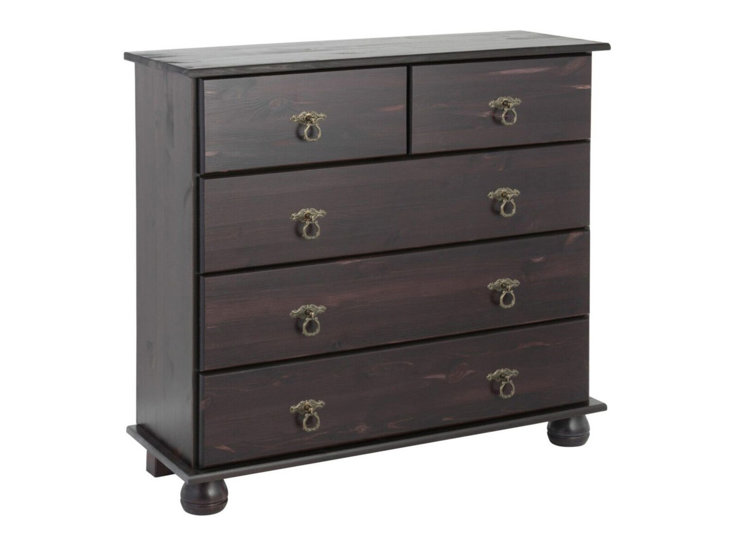 Kомод Nolcore 102 (Темно-коричневый)