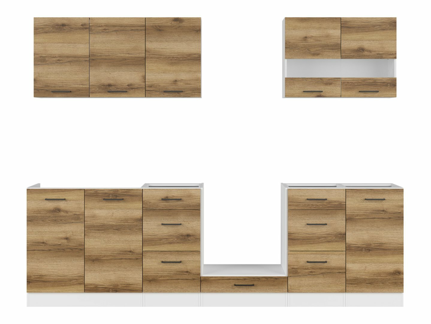 Moduļu virtuves komplekts Dela 117