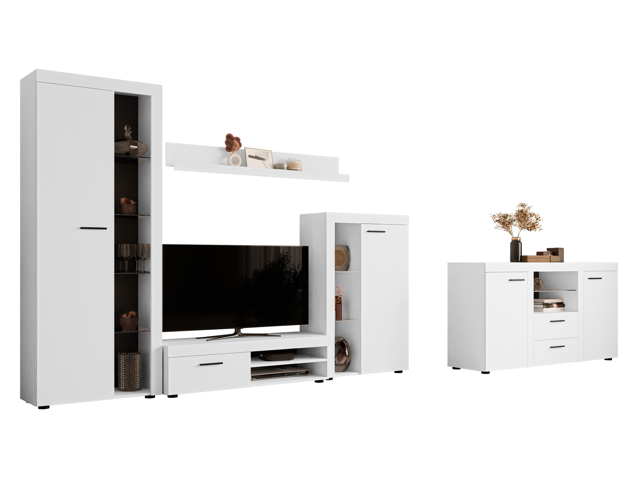 Viesistabas komplekts Tucson 106 (Balts)