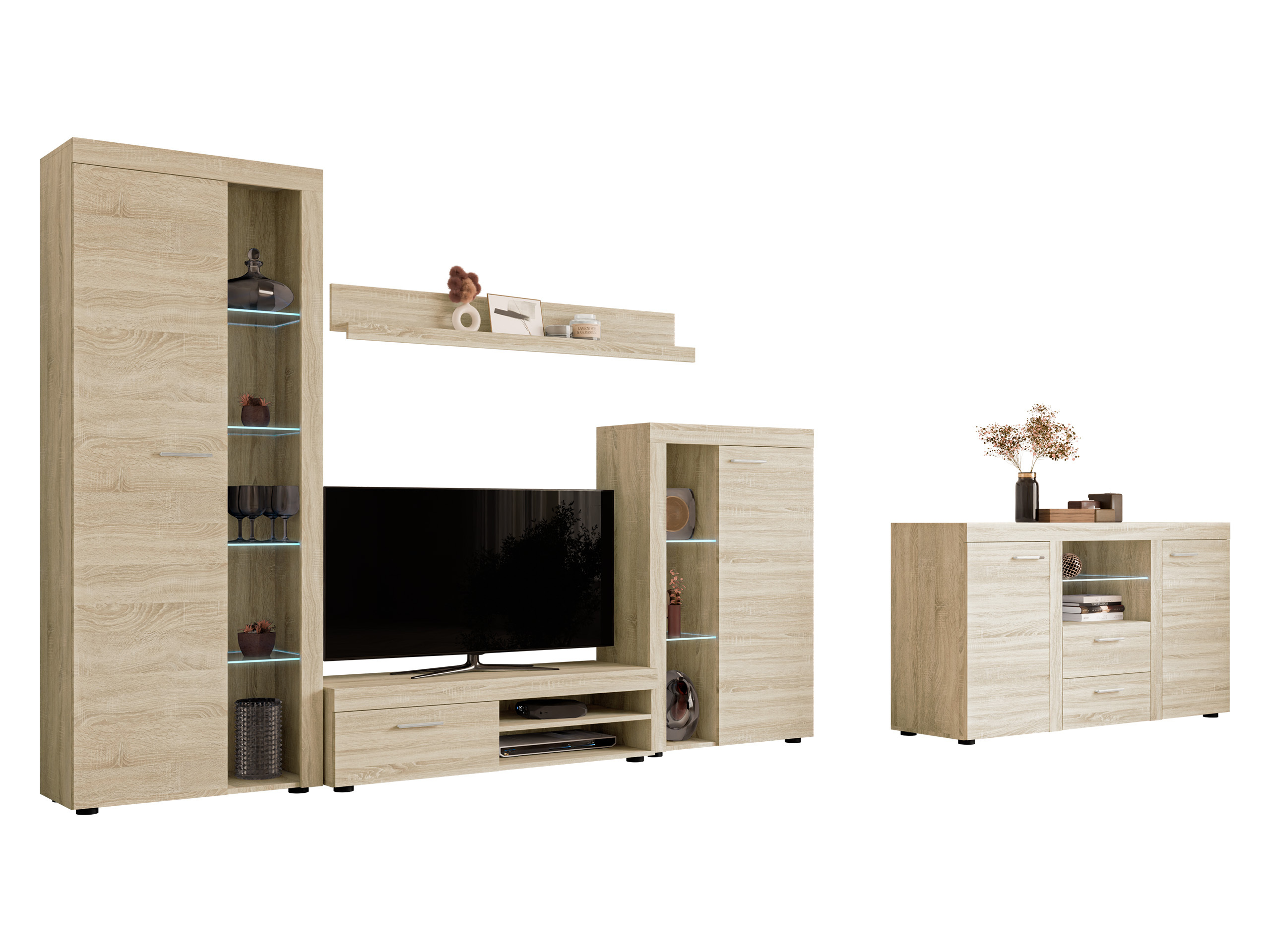 Viesistabas komplekts Tucson 106 (Sonomas ozols)