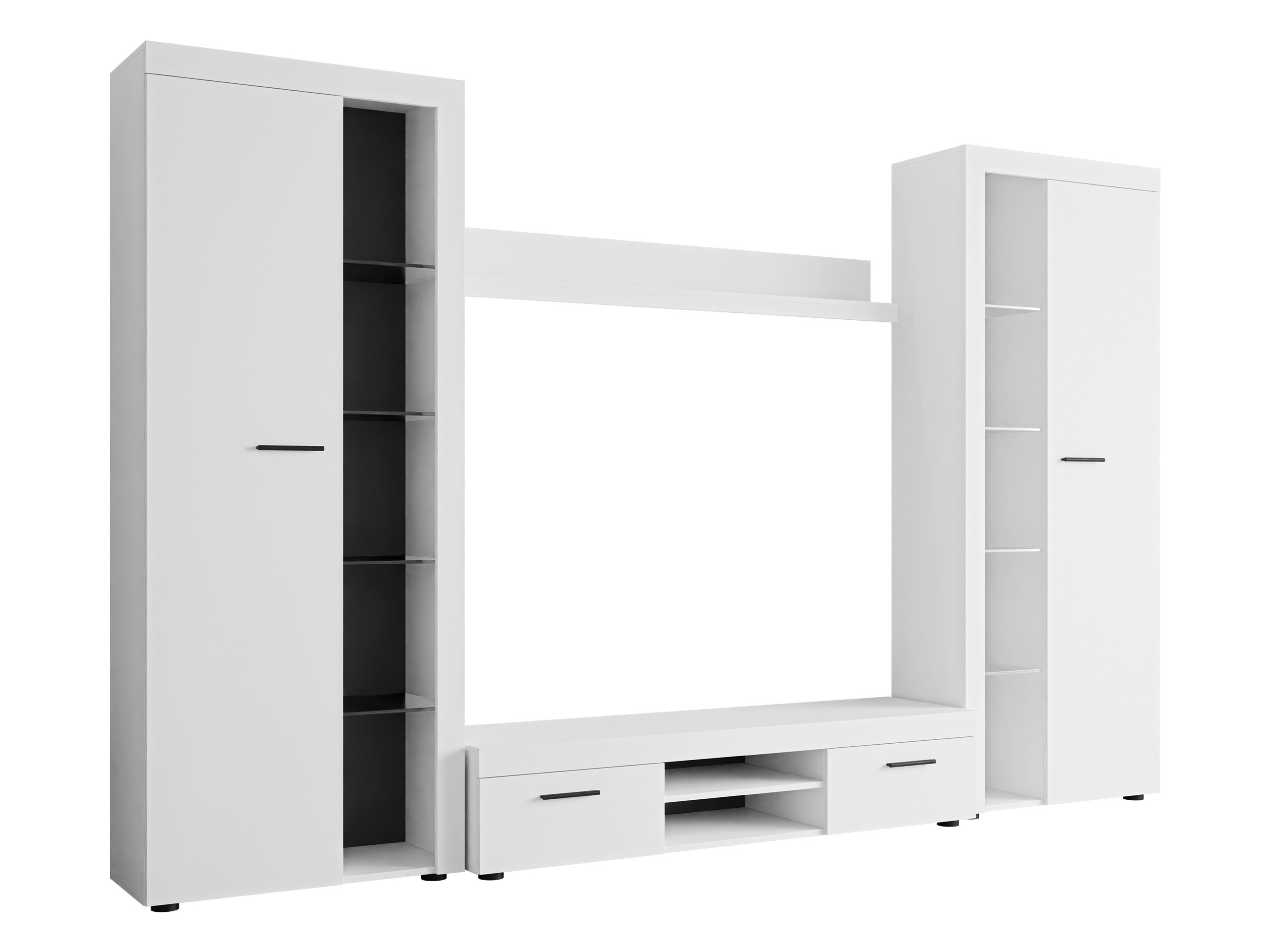 Viesistabas komplekts Univio II (Balts)