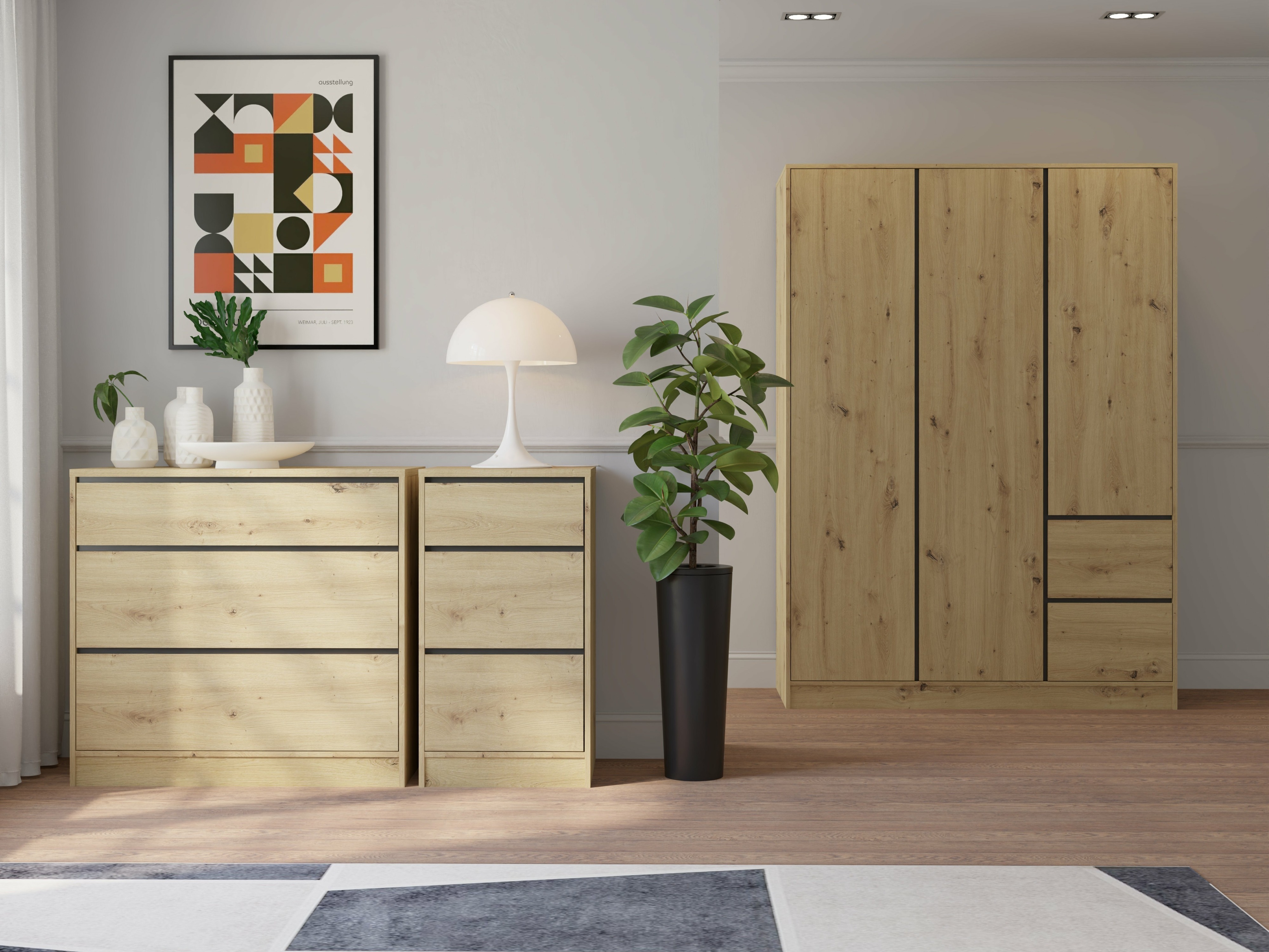 Kомод Mervese 102 (Artisan дуб)