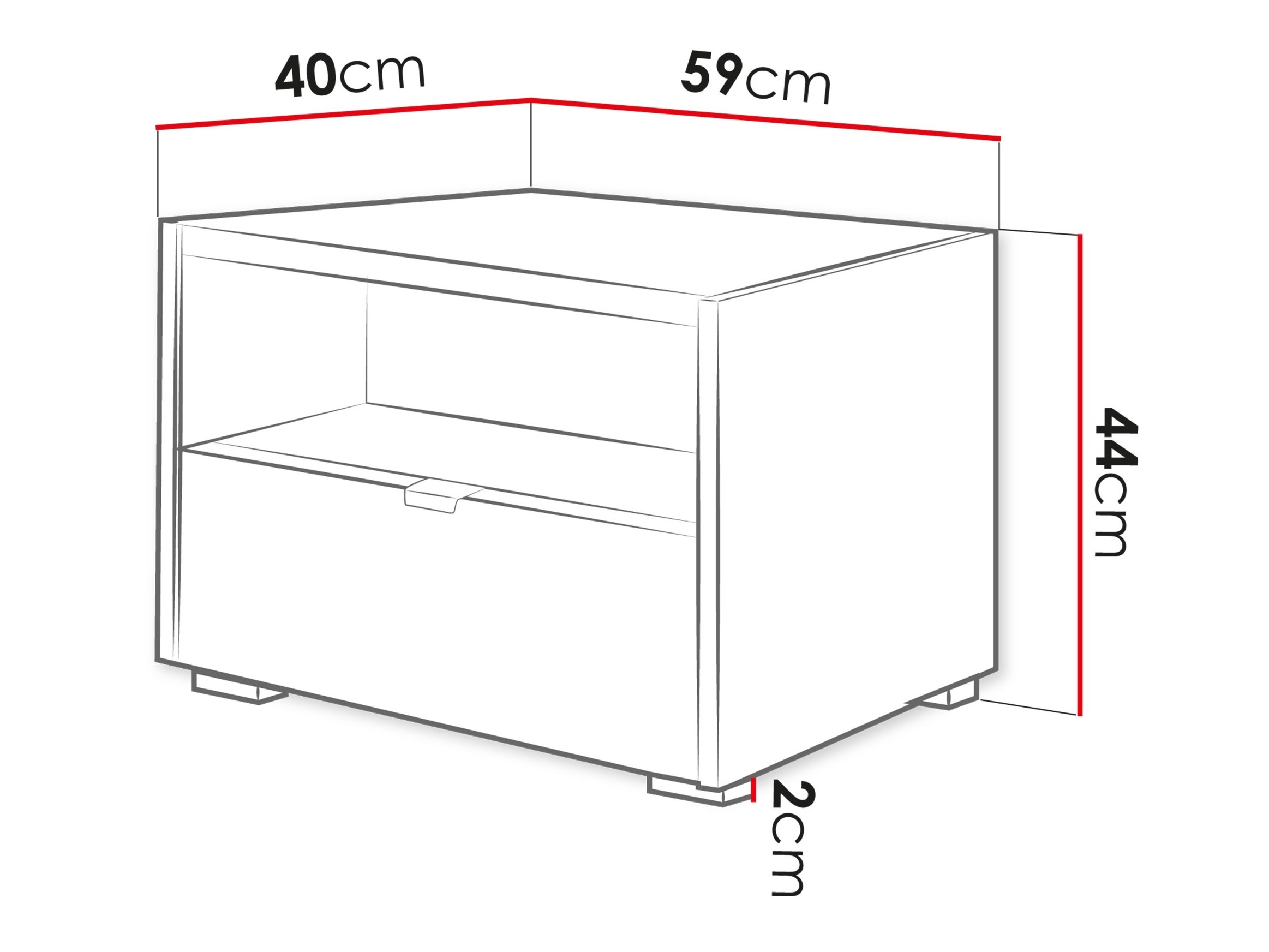 Naktsgaldiņš Comfivo Ordo