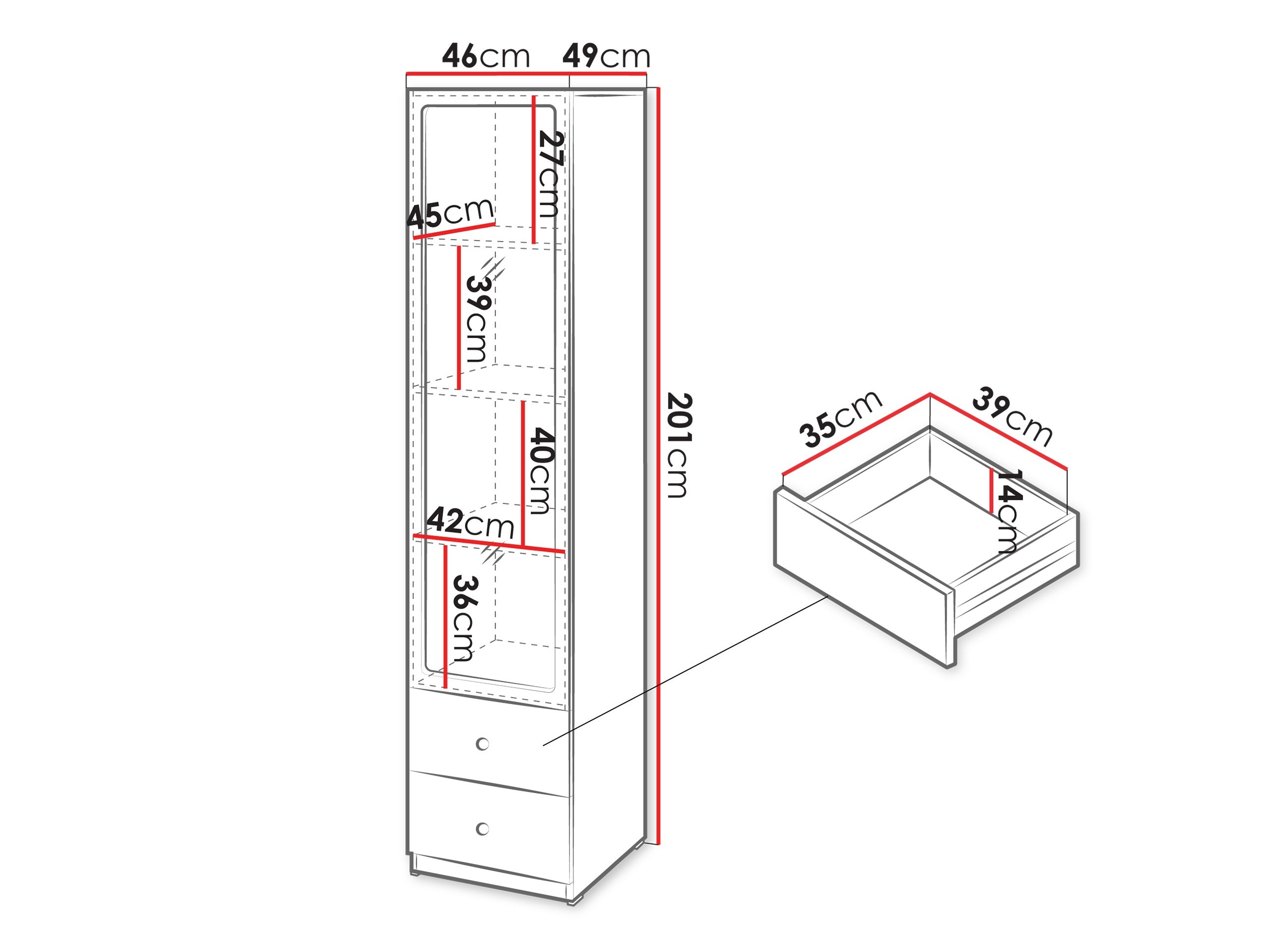 Plaukts Comfivo Meleti 104