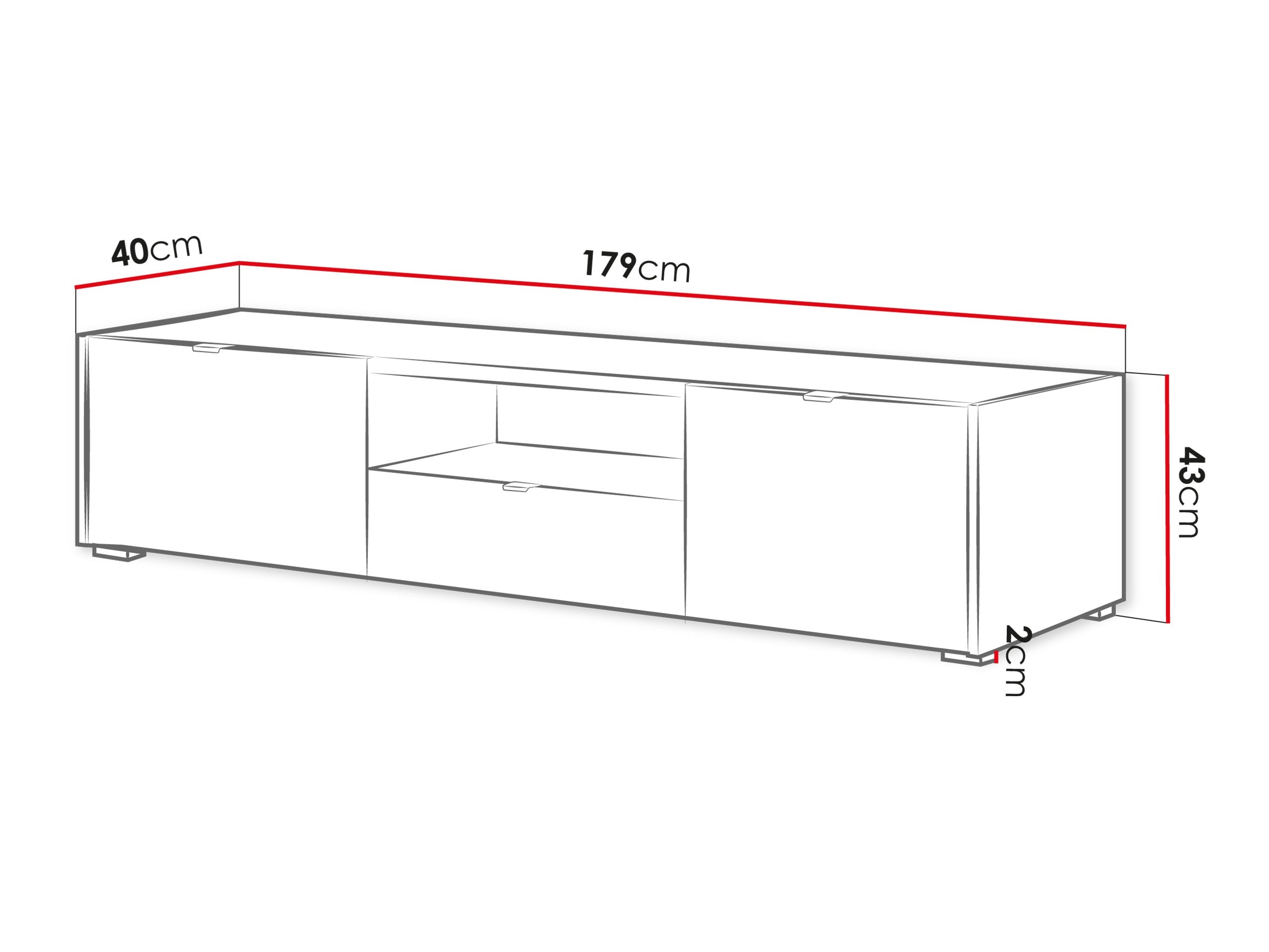 ТВ тумба Comfivo Vomoro 102