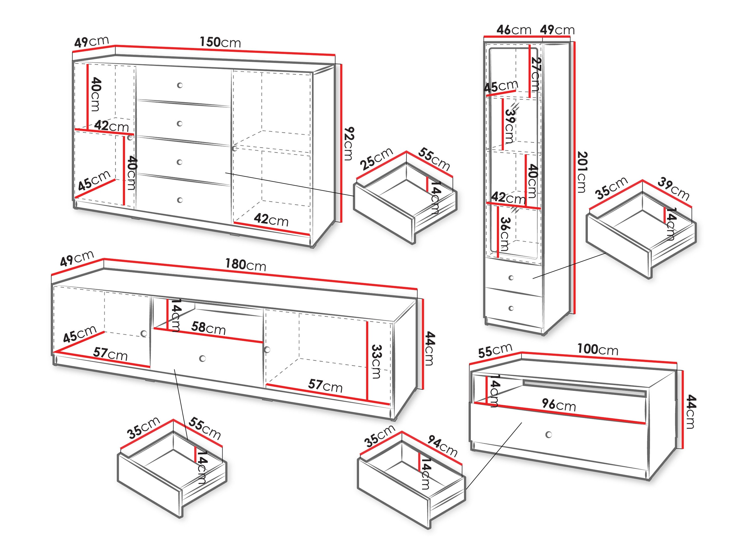 Viesistabas komplekts Comfivo Meleti 105