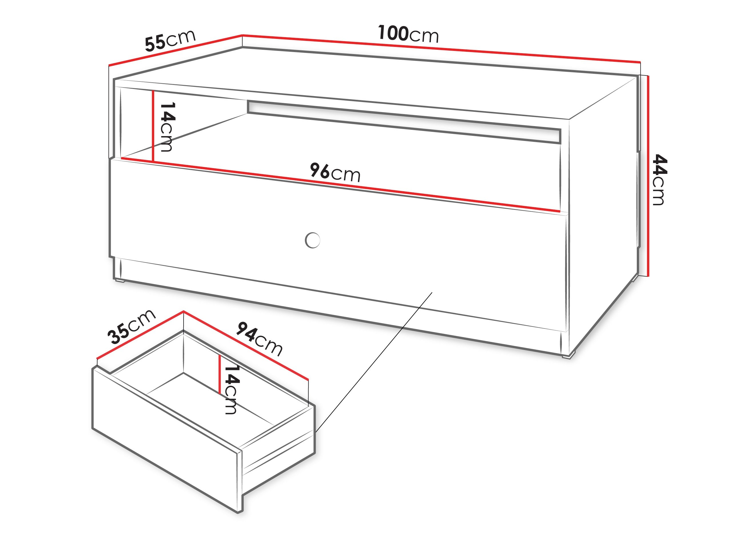 Žurnālu galdiņš Comfivo Lenitas