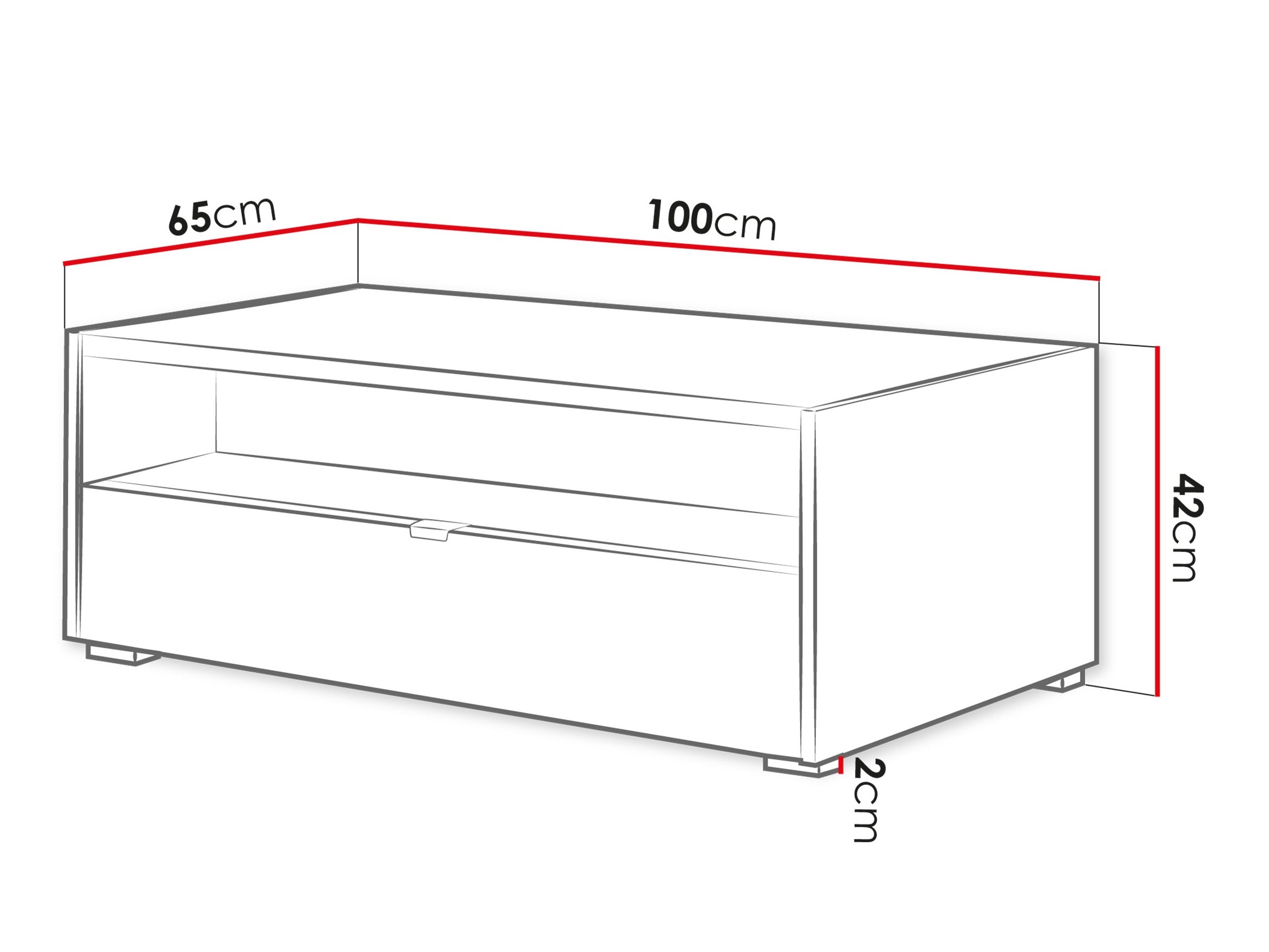 Žurnālu galdiņš Comfivo Vomoro 103
