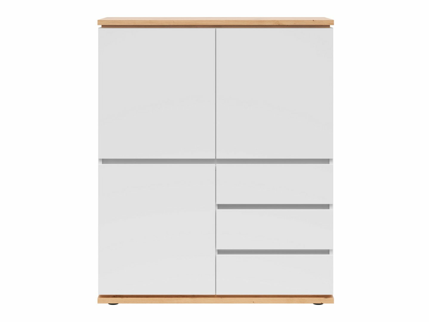 Kumode Cirfelo 115 (Balts + Artisan ozols)