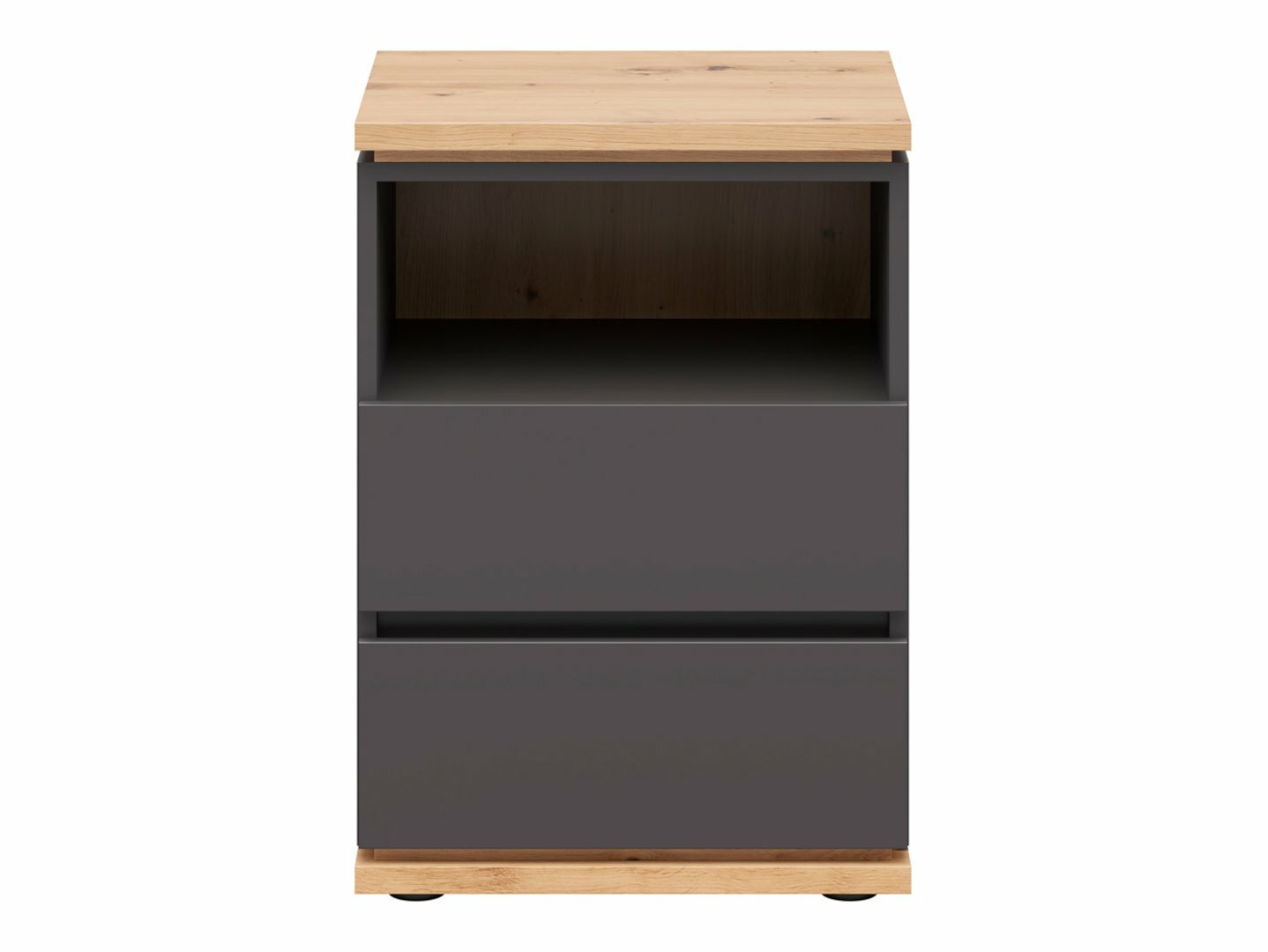 Naktsgaldiņš Cirfelo 114 (Grafīts + Artisan ozols)