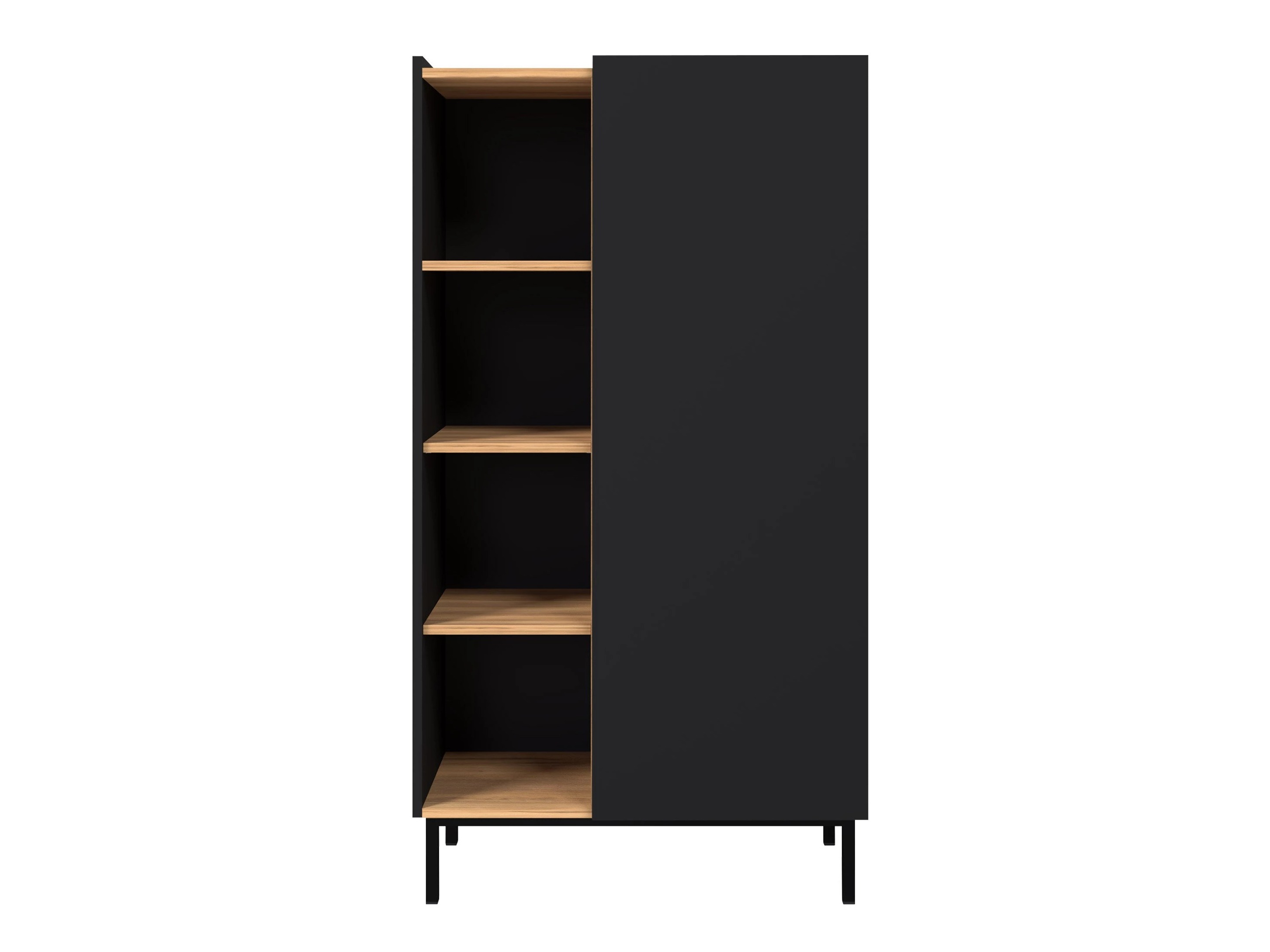 Plaukts Veldome 101 (Melns + Gaiši brūns)