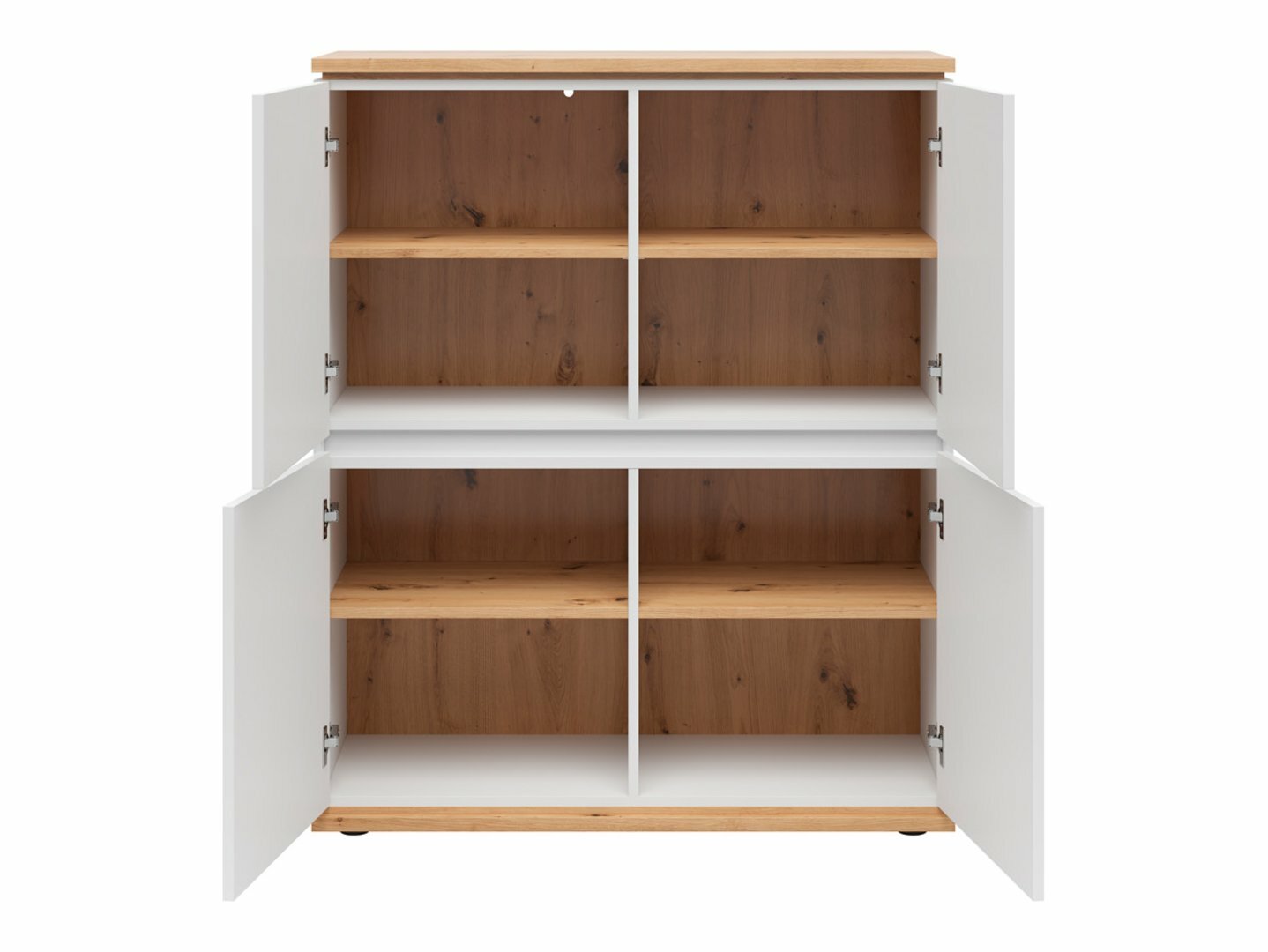 Шкафчик Cirfelo 116 (Белый + Artisan дуб)