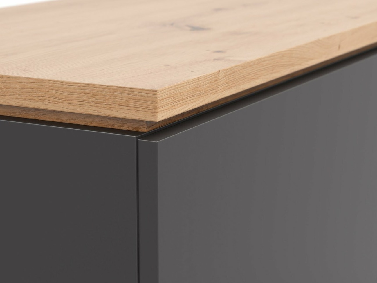 Skapis Cirfelo 116 (Grafīts + Artisan ozols)