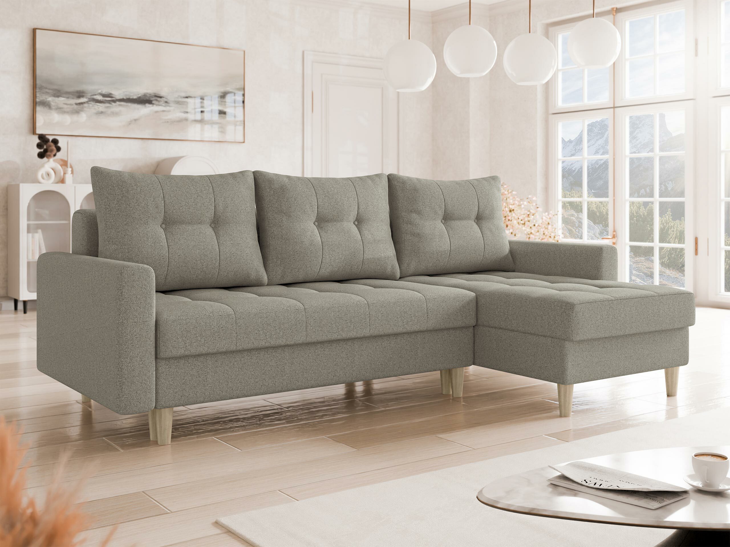 Stūra dīvāns Boulder 100 (Malmo 16)