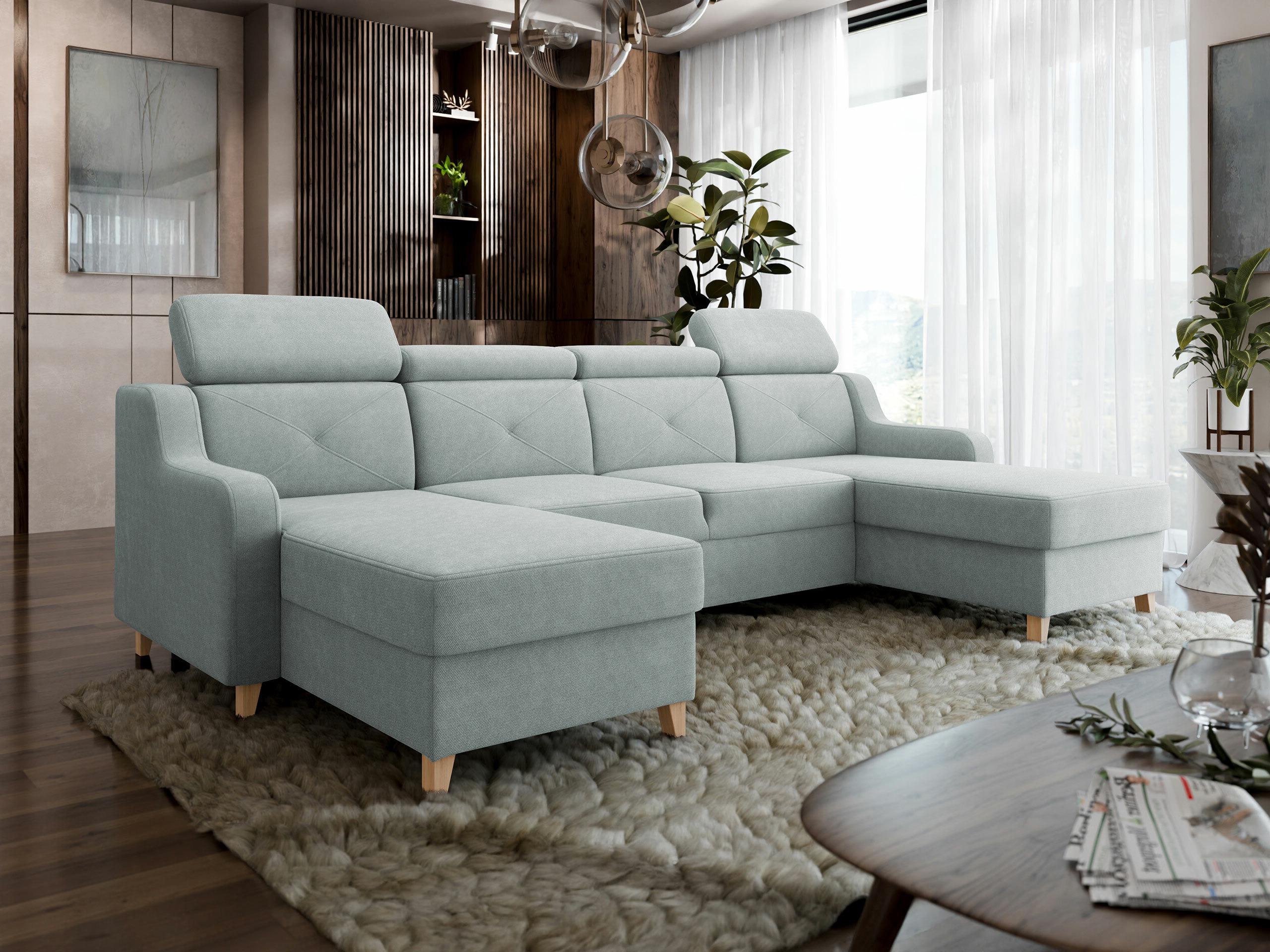 Stūra dīvāns Temple 129 (Paros 05)