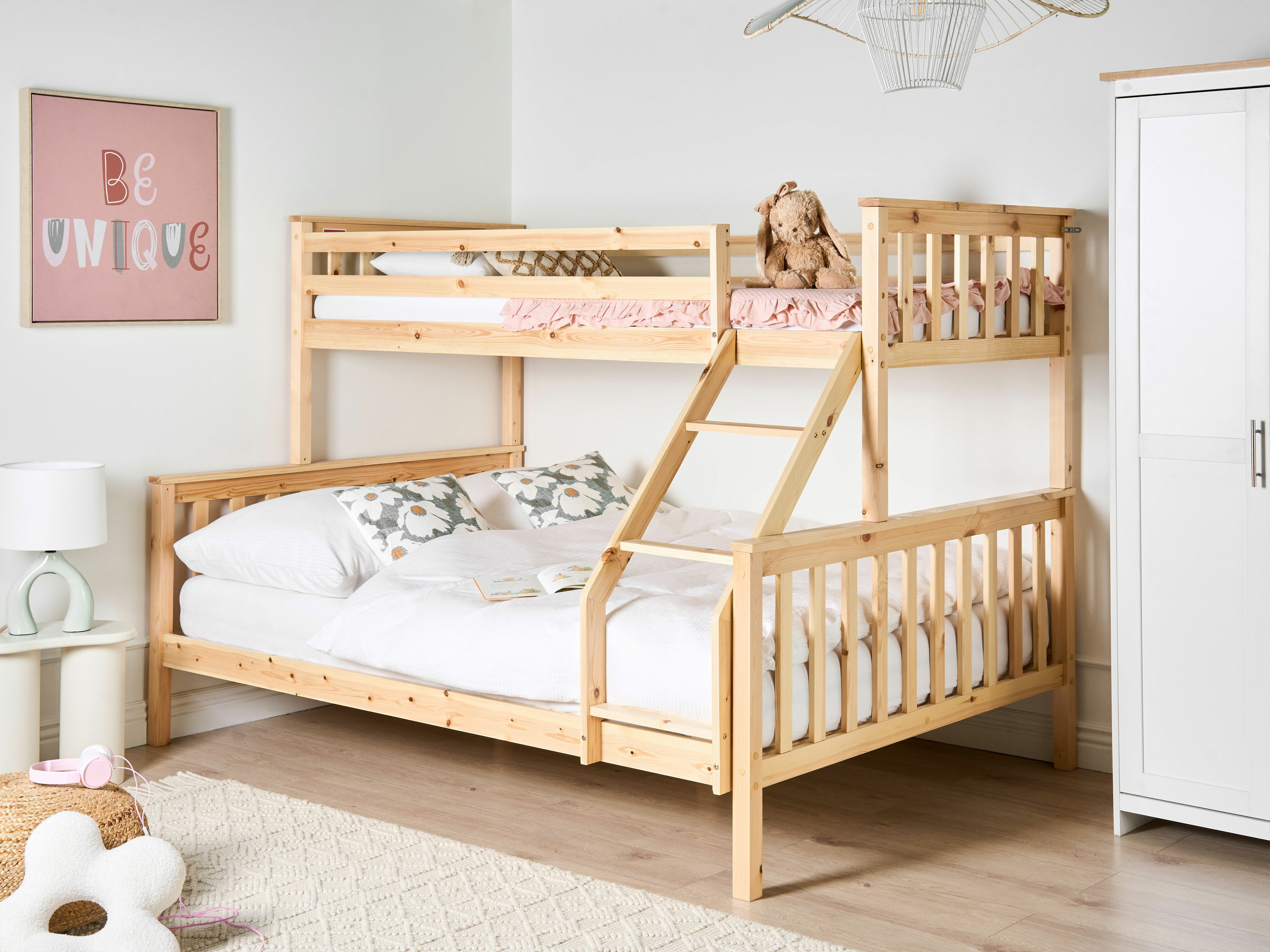 Divstāvu gulta Berwyn 2729 (Gaišs koks)