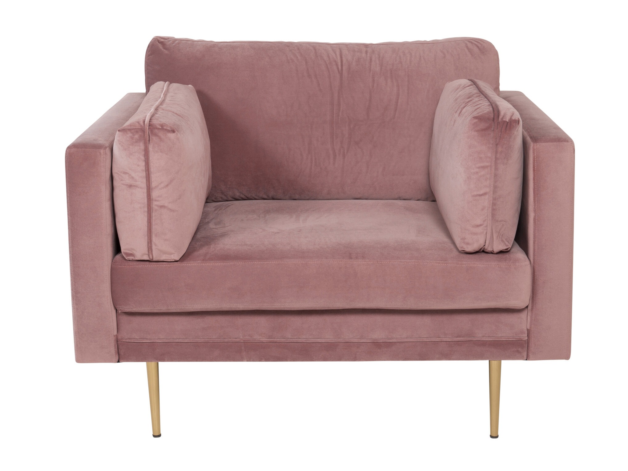 Кресло Dallas 100 (Dusty-розовый + Коричневый)