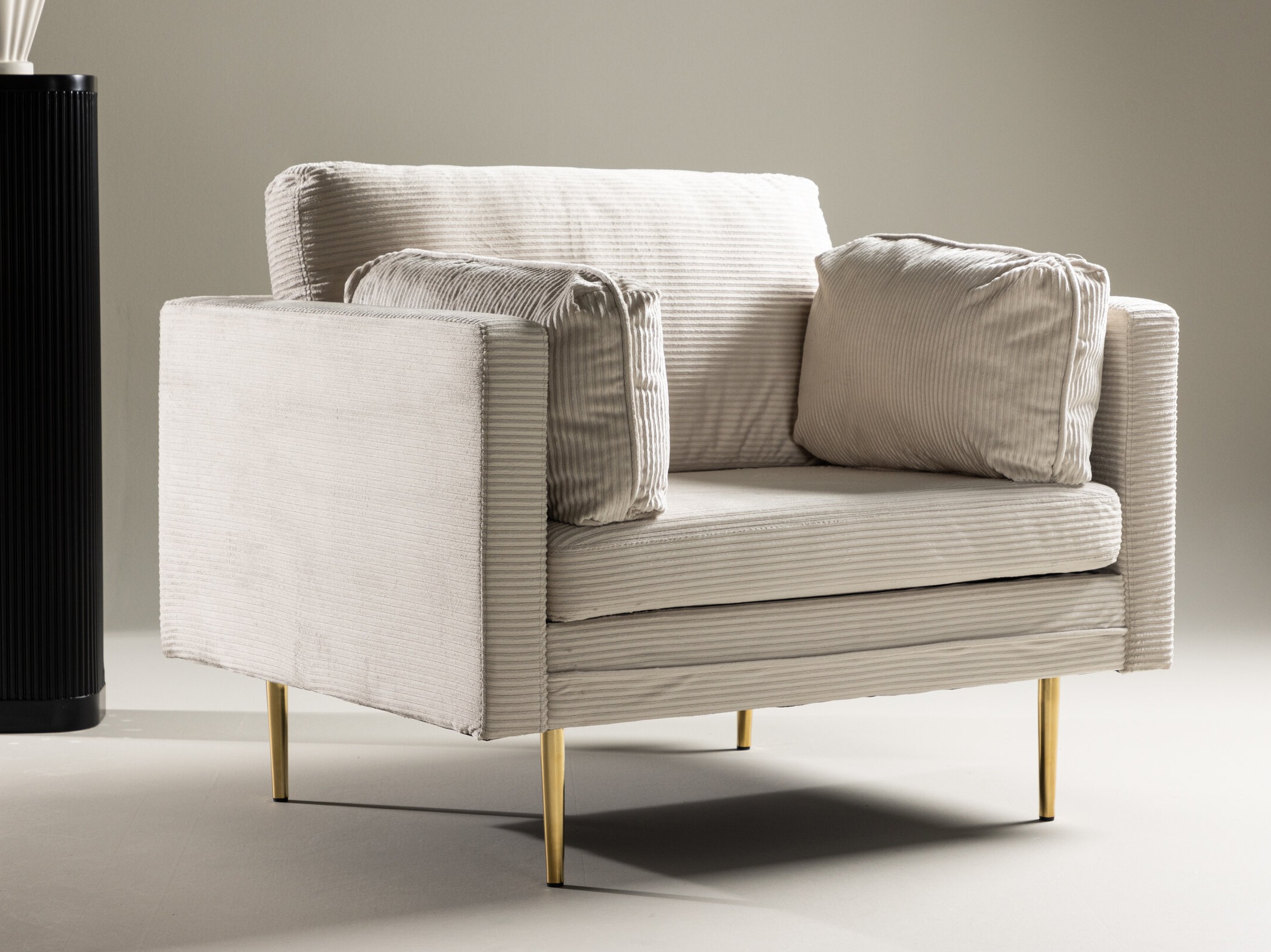 Krēsls Dallas 100 (Gaiši rozā + Brūns)