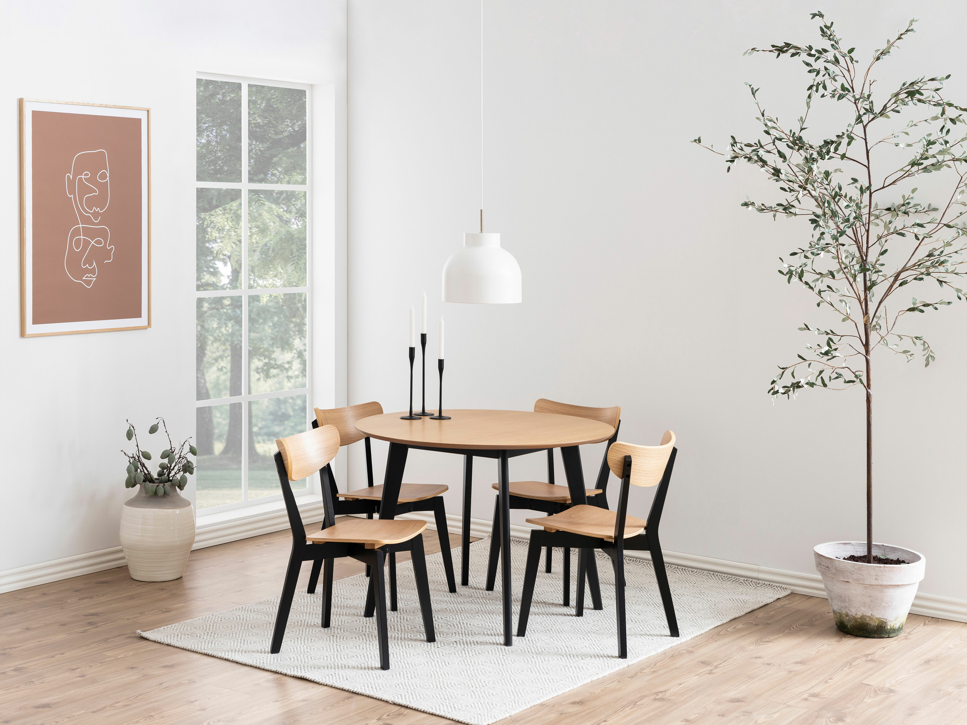 Krēsls Norsica 319 (Ozols + Melns)