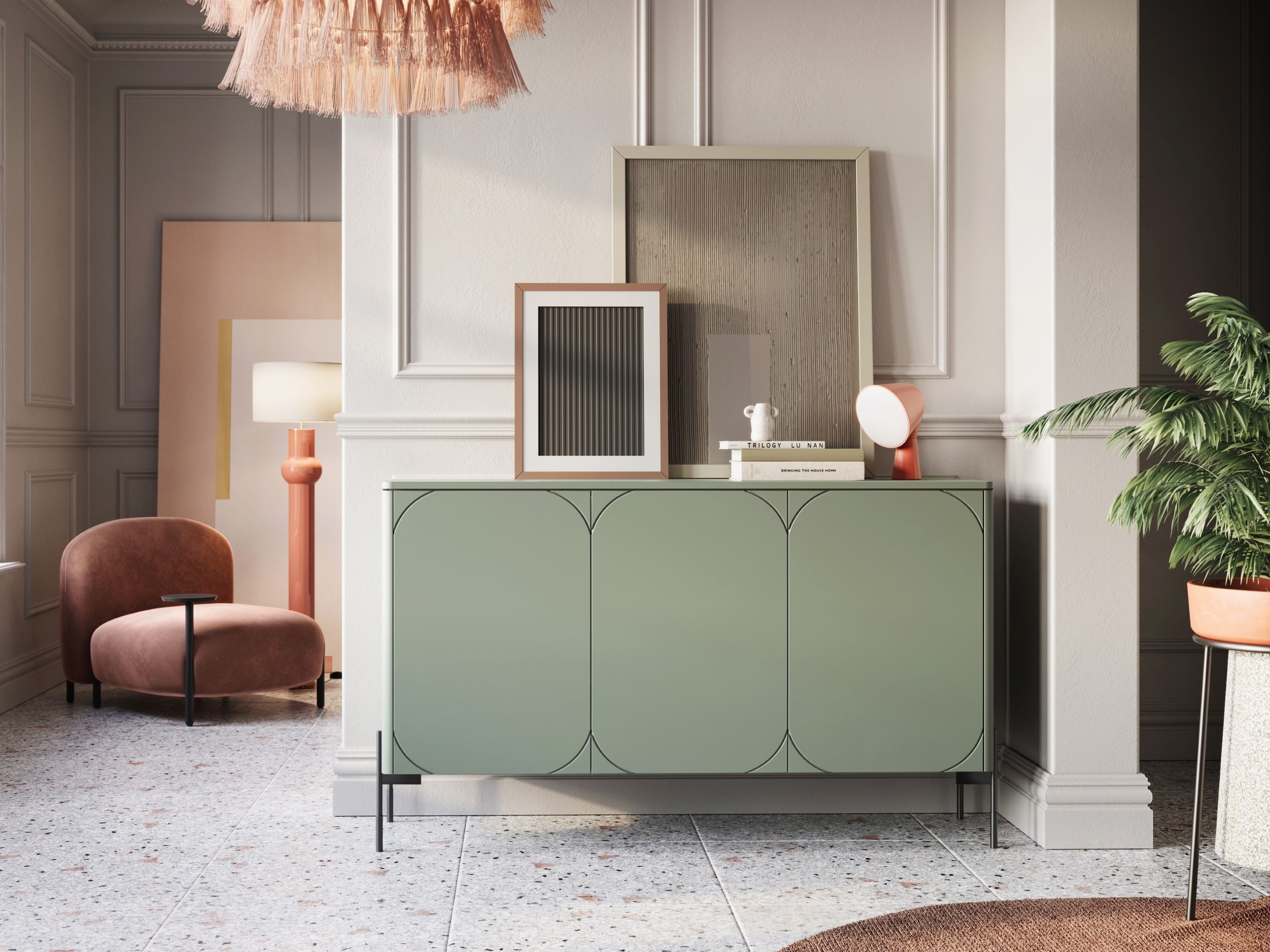 Skapis Veselbi 100 (Haki)