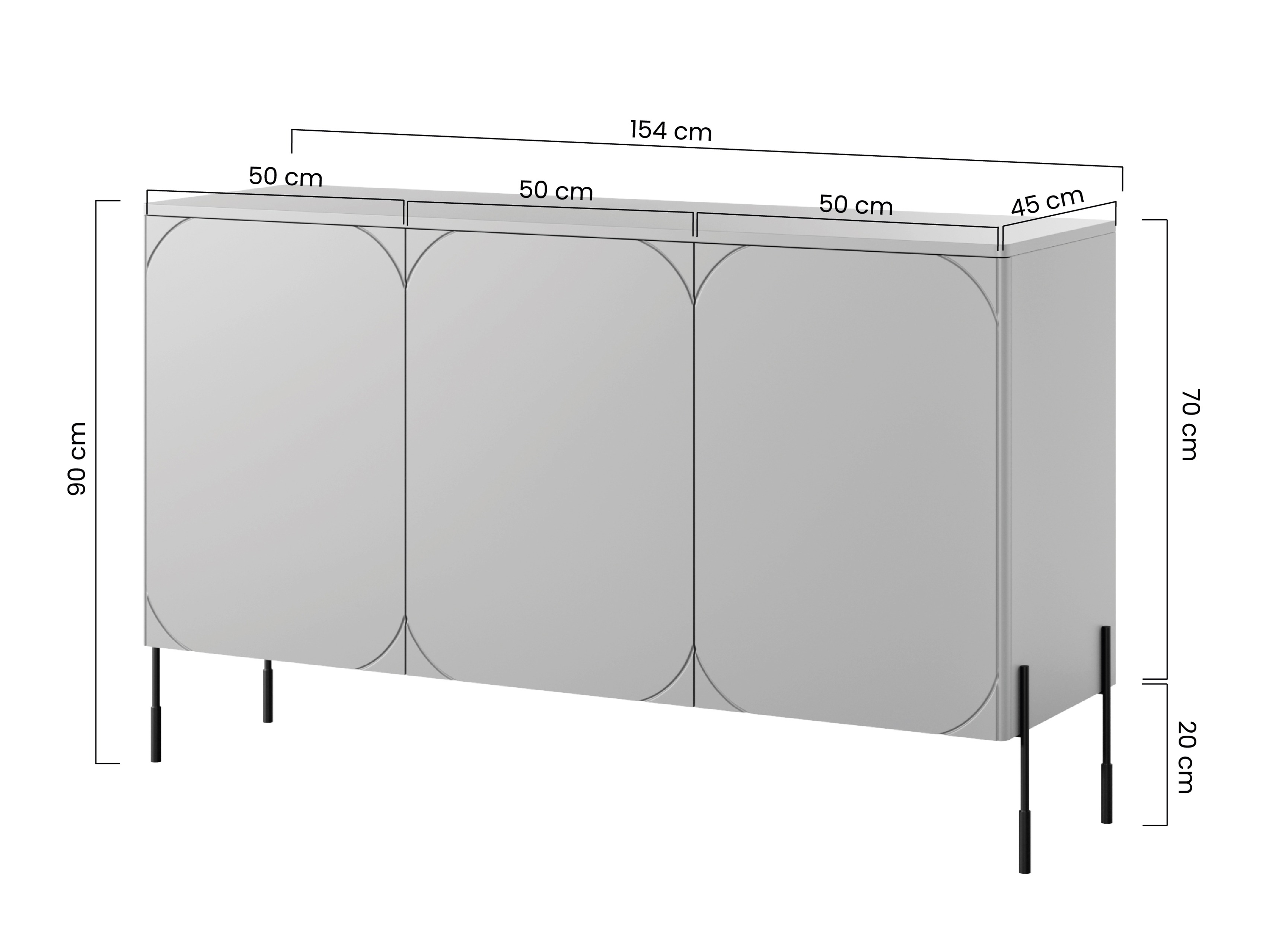Skapis Veselbi 100 (Haki)