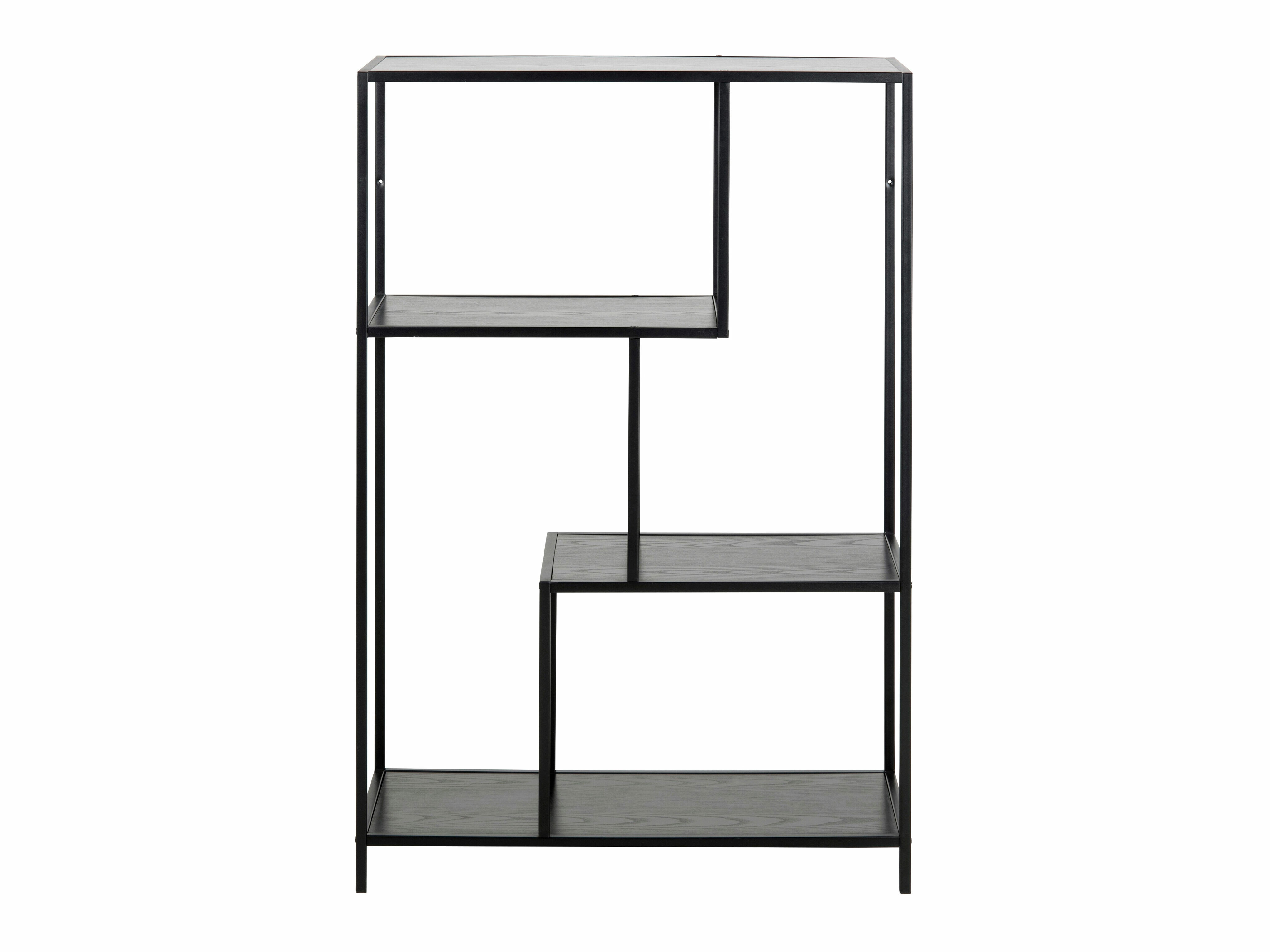 Стеллаж Norsica Sevferi 103 (Черный пепел + Чёрный)