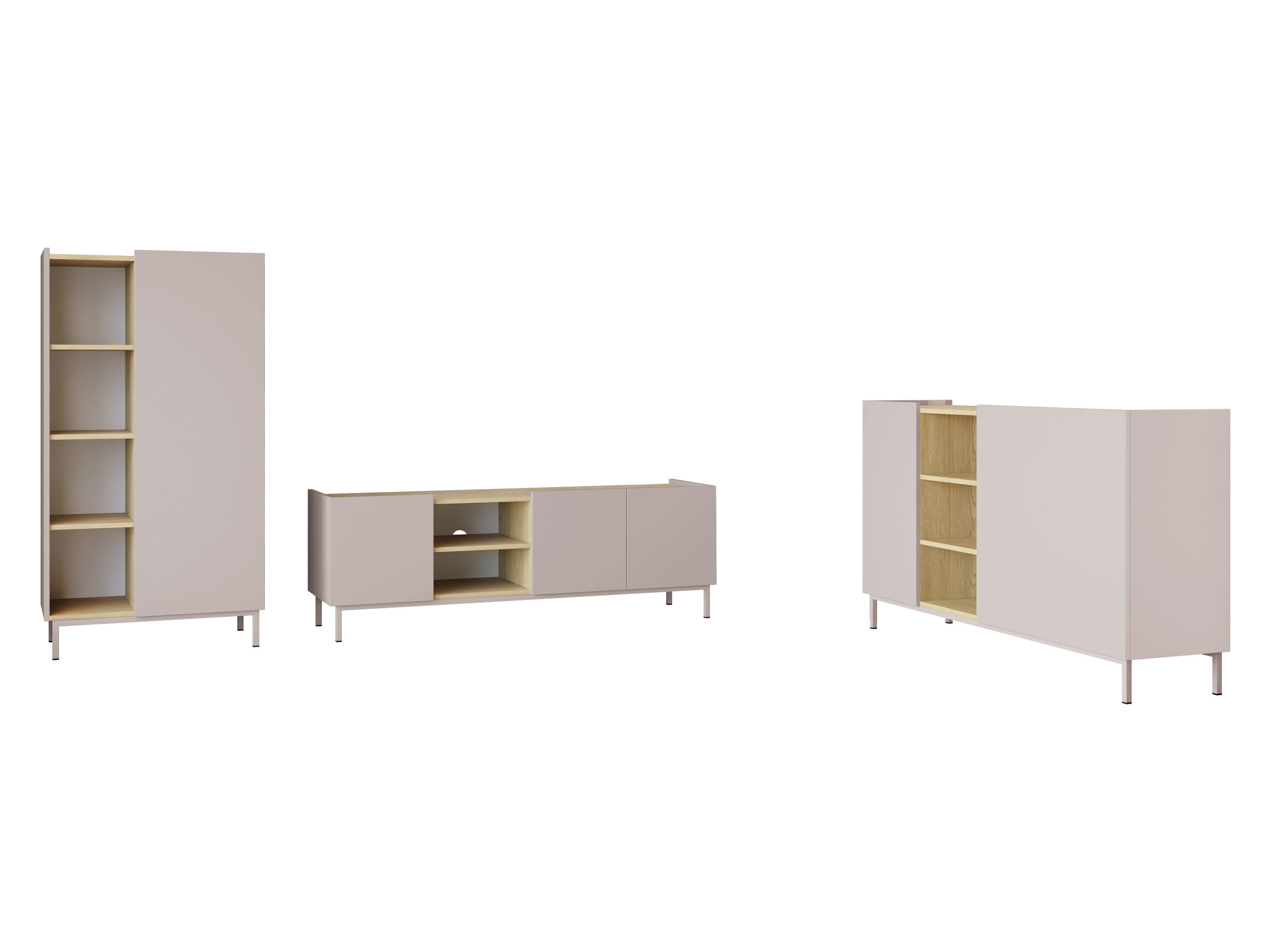 Viesistabas komplekts Veldome 103 (Kašmirs + Ozols)