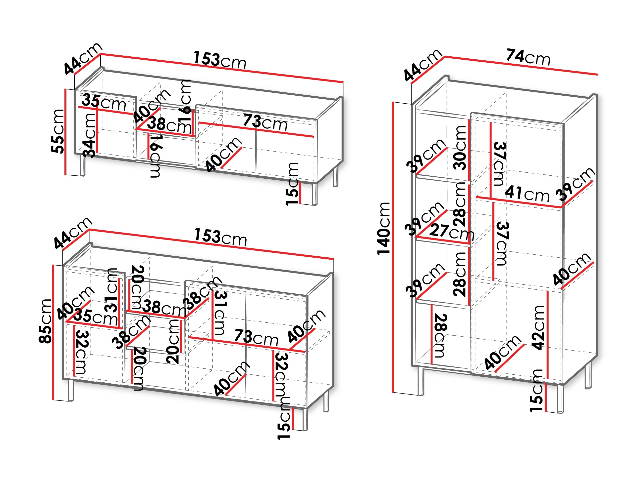 Viesistabas komplekts Veldome 103 (Kašmirs + Ozols)