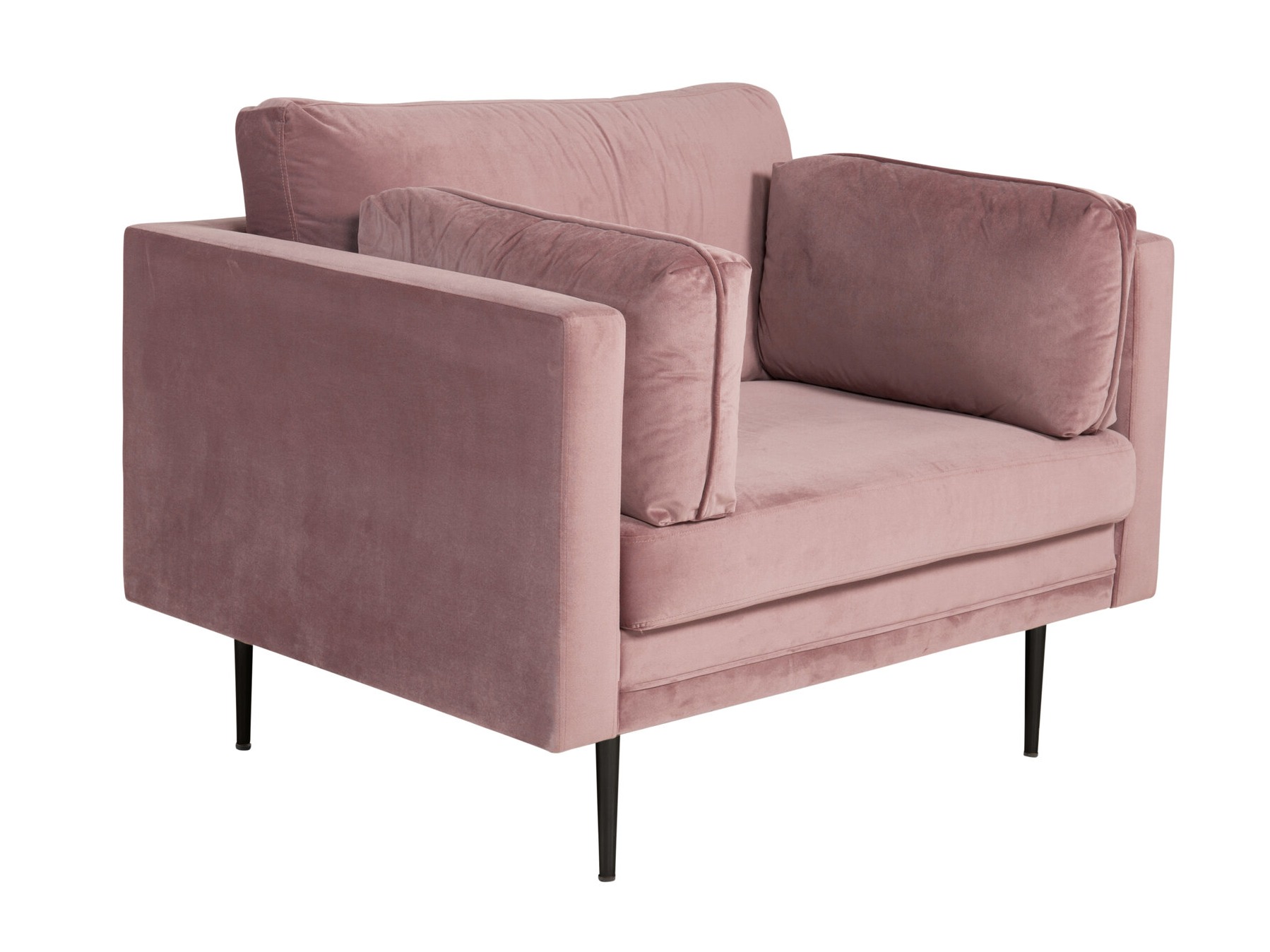 Кресло Dallas 100 (Розовый + Чёрный)