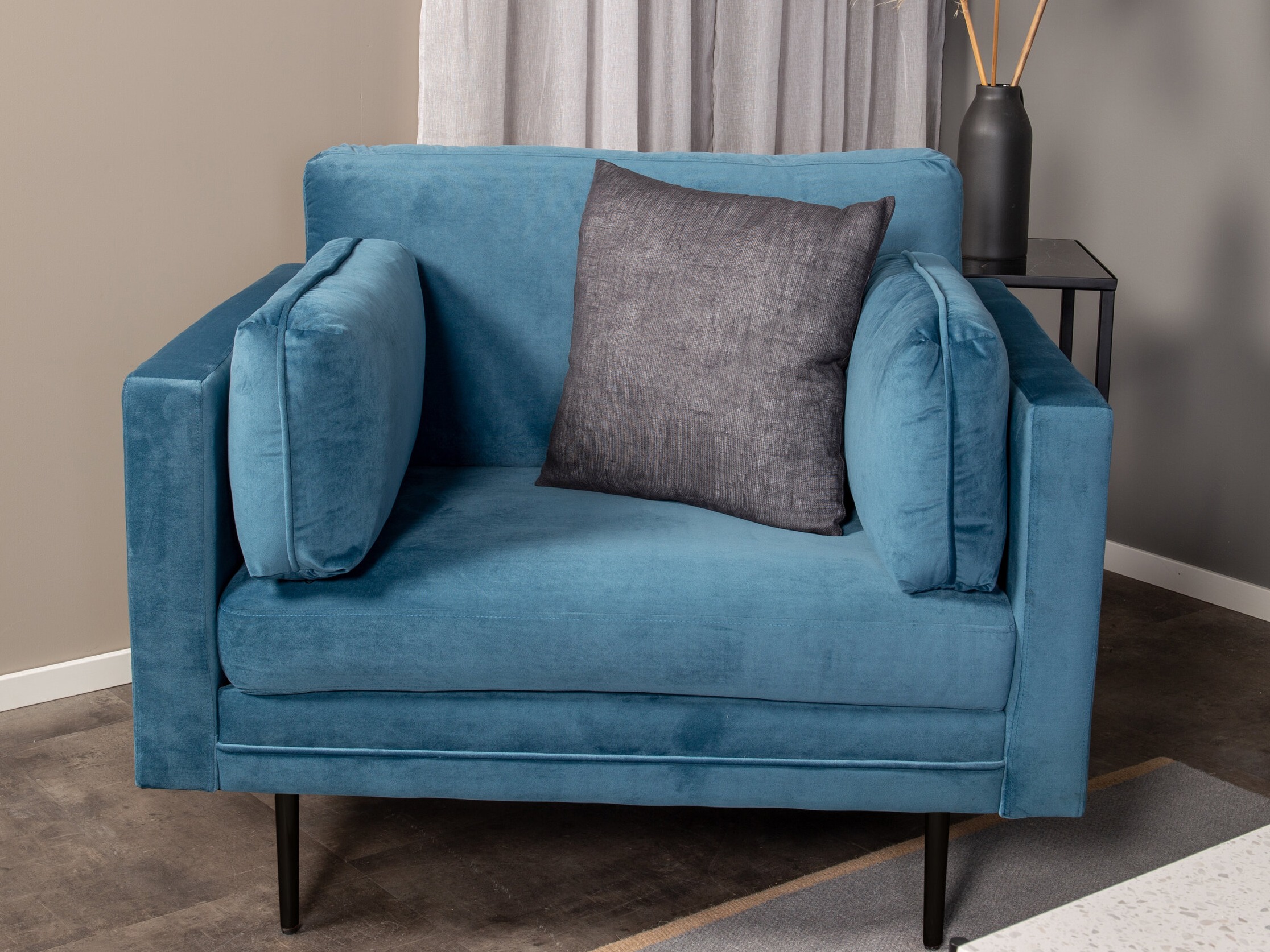 Krēsls Dallas 100 (Zils + Melns)