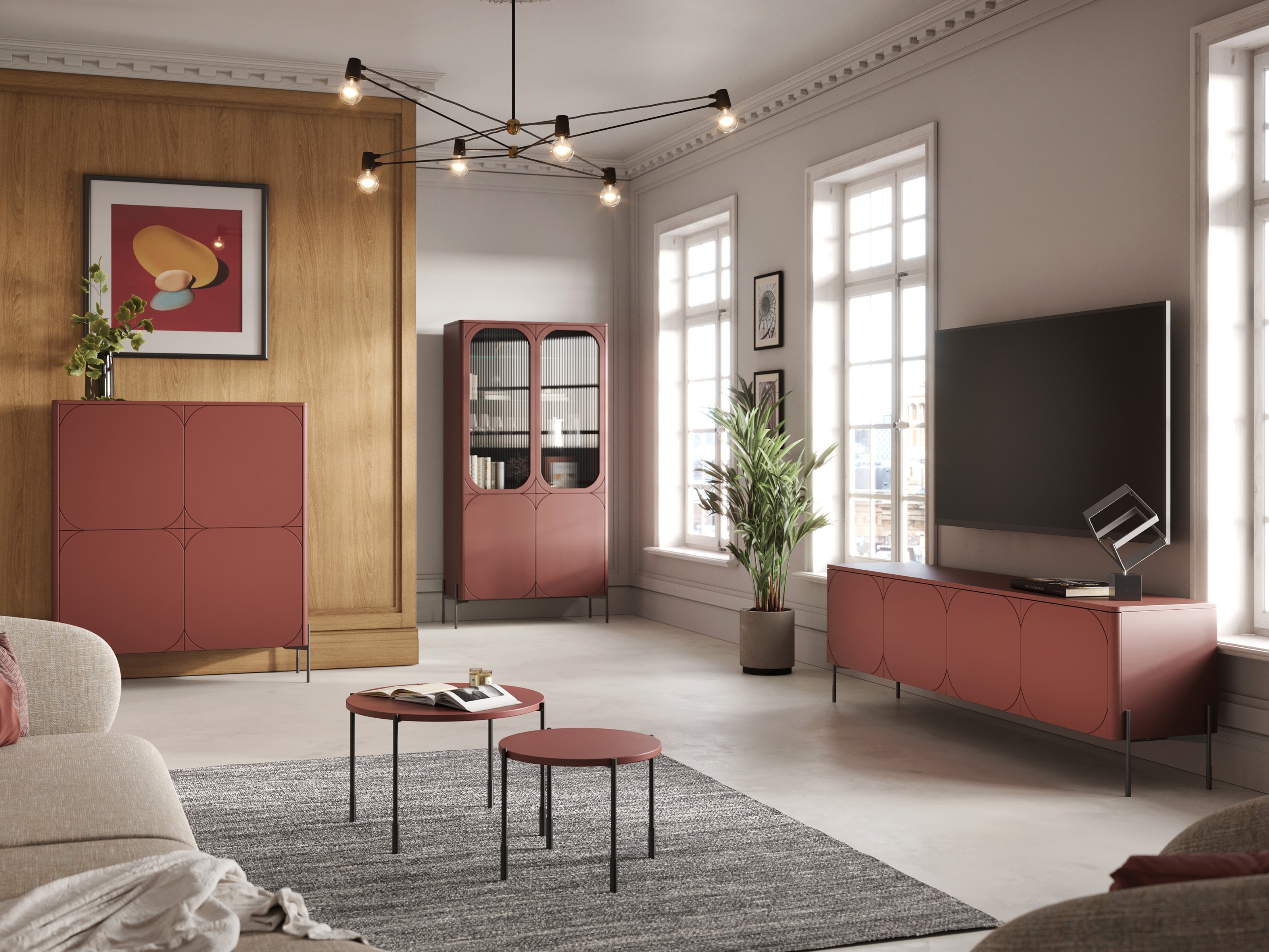 Plaukts Veselbi 104 (Bordo)