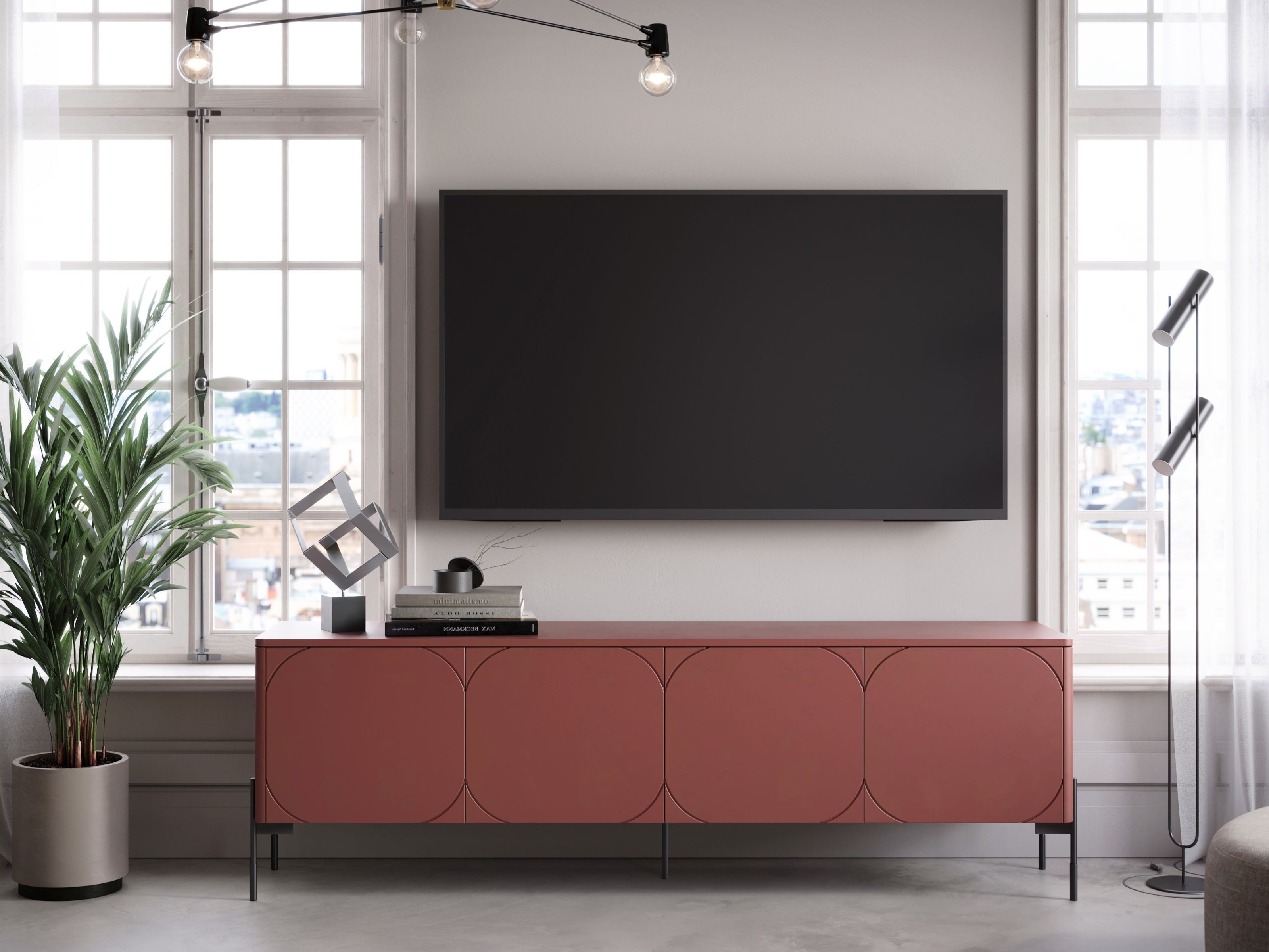 TV galds Veselbi 102 (Bordo)