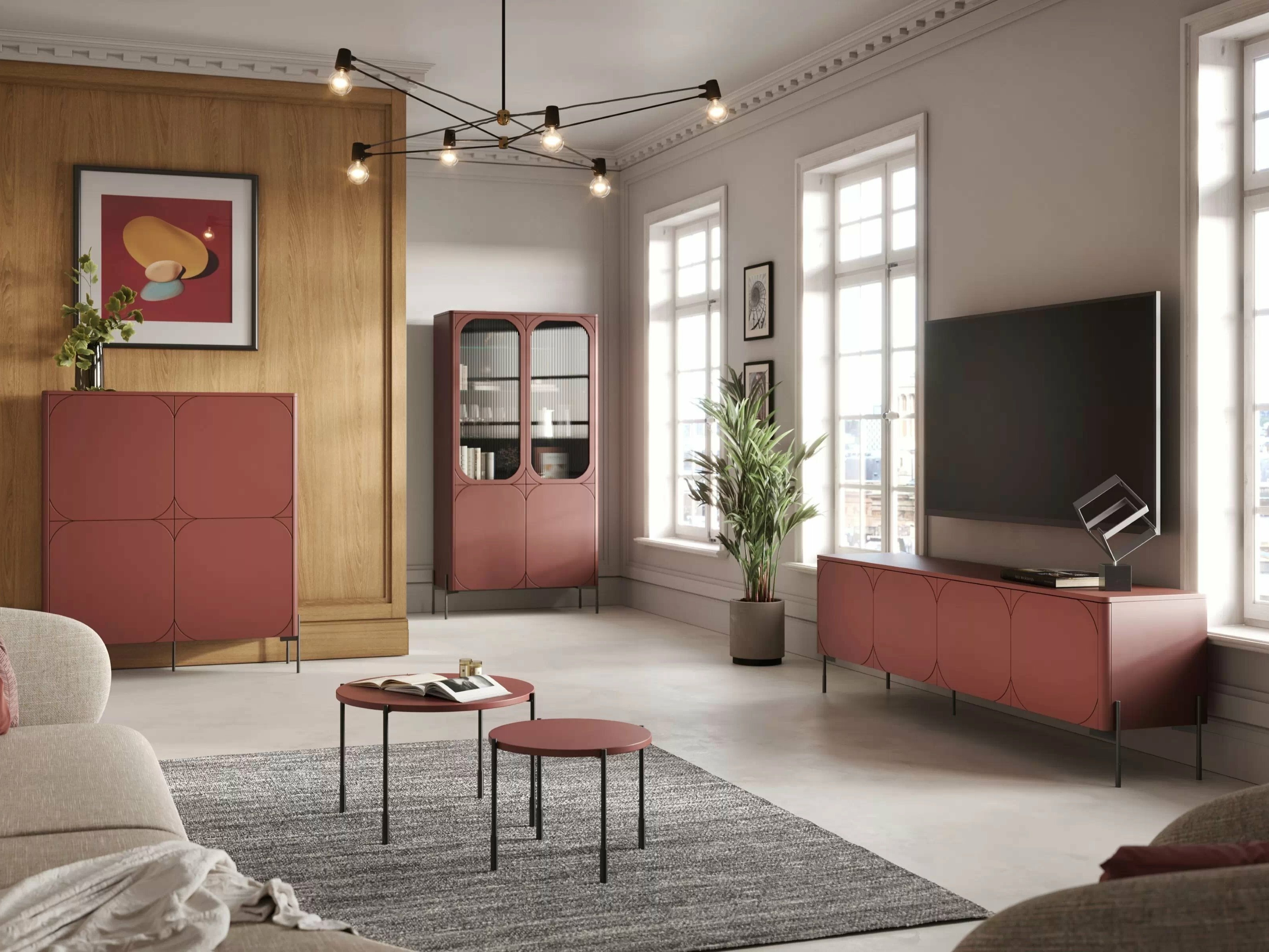 TV galds Veselbi 102 (Bordo)