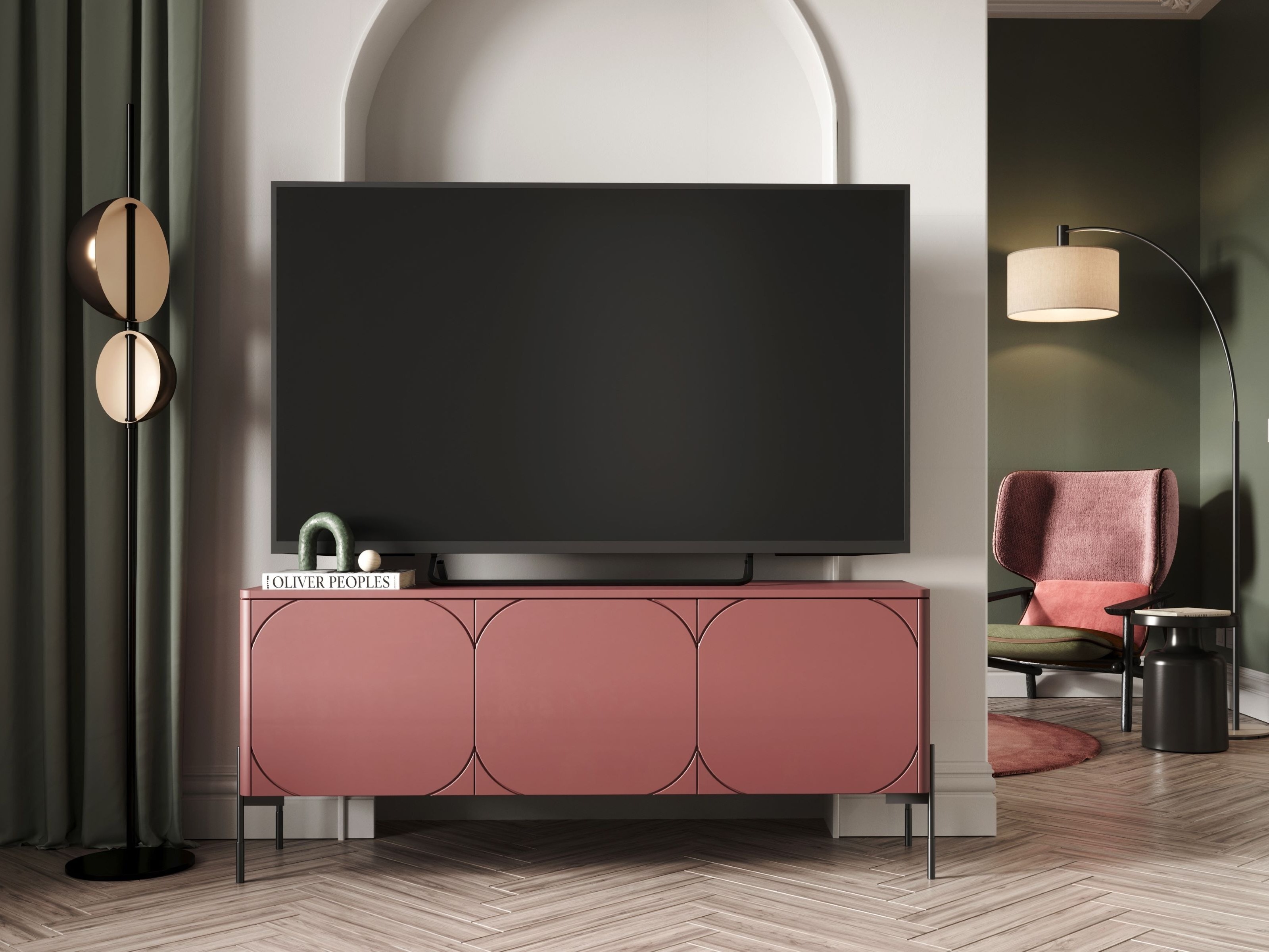 TV galds Veselbi 103 (Bordo)