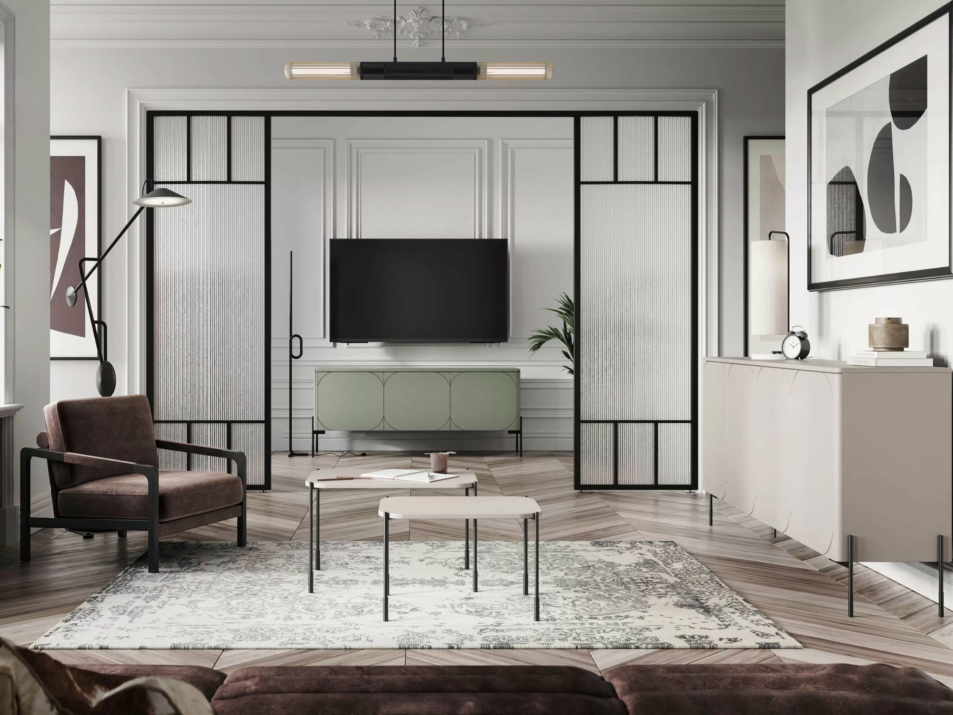 TV galds Veselbi 103 (Haki)