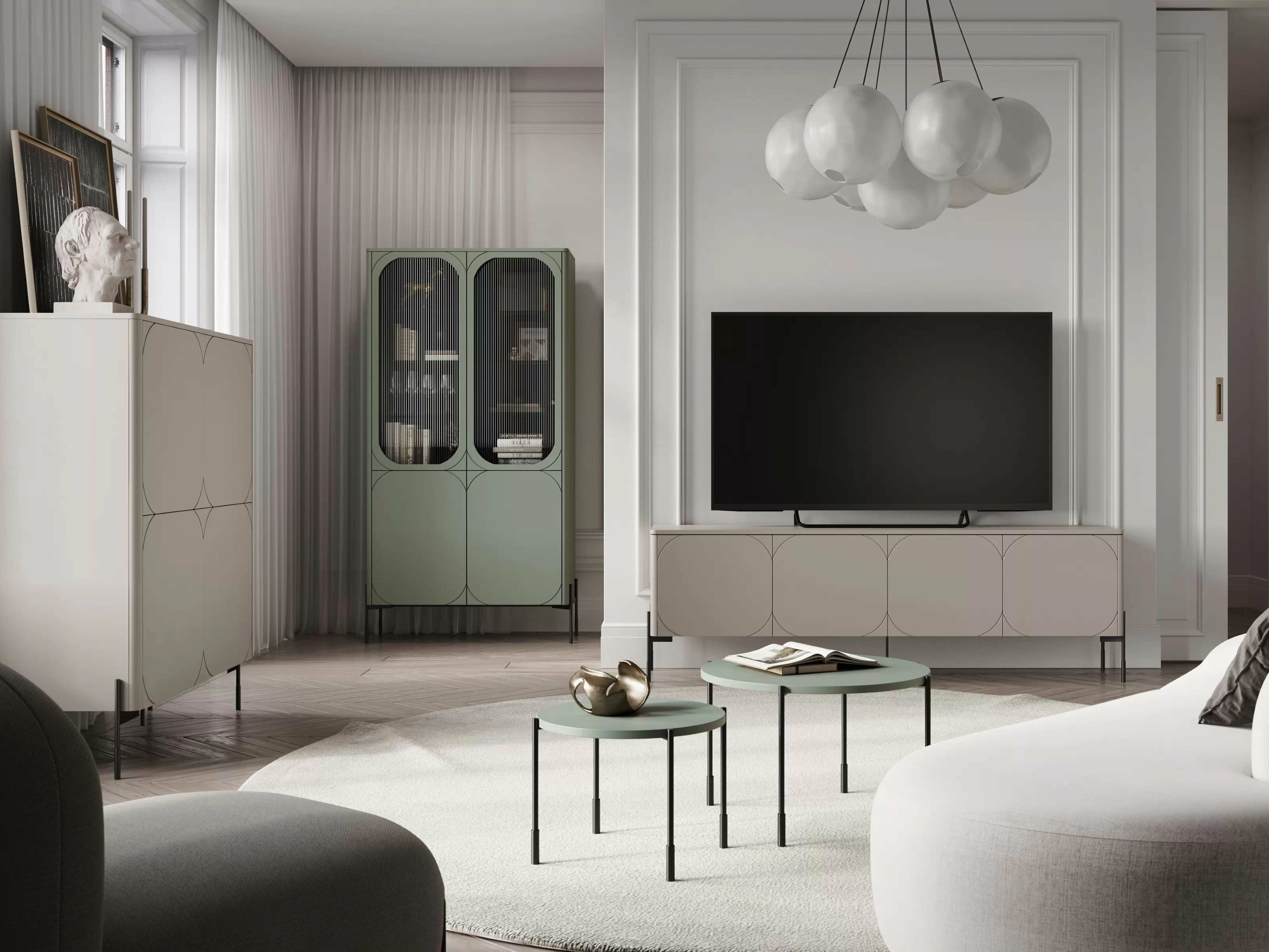 ТВ тумба Veselbi 102 (Кашемир)