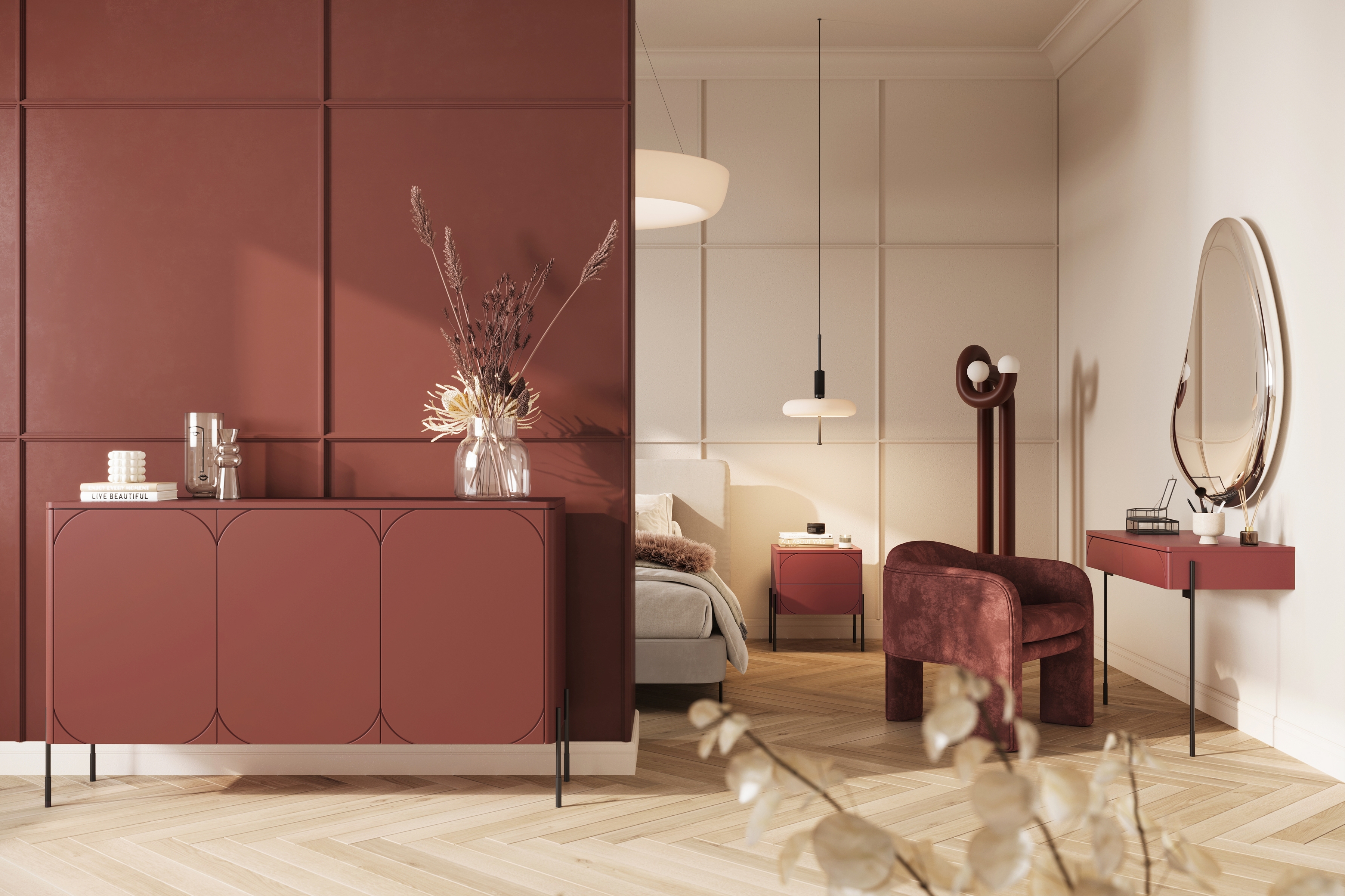 Grima galds Veselbi 107 (Bordo)