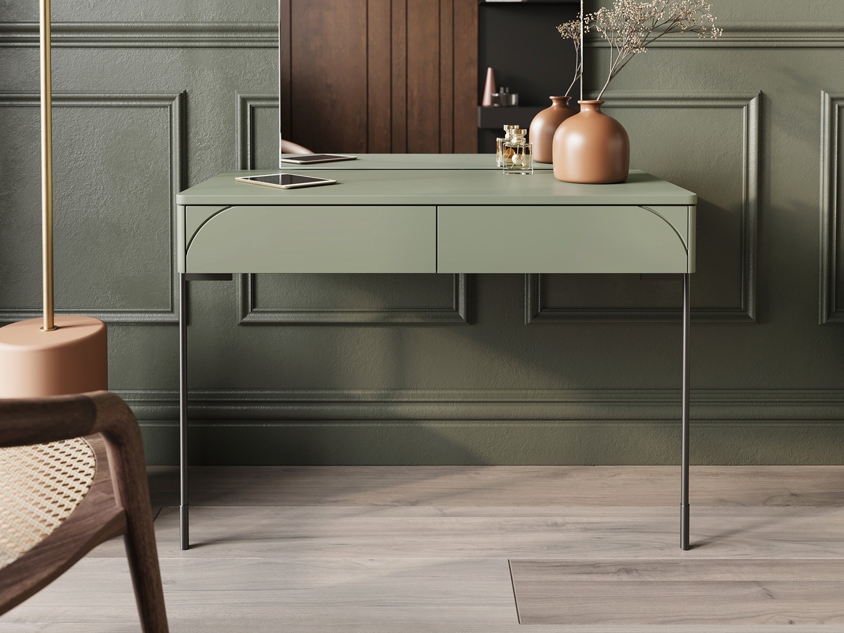 Grima galds Veselbi 107 (Haki)