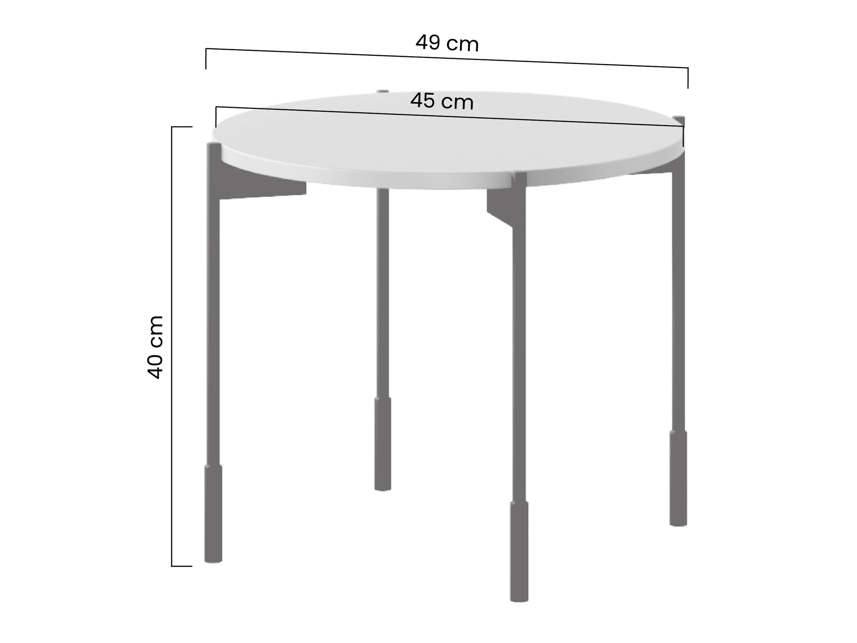 Кофейный столик Veselbi 110 (Бордо)