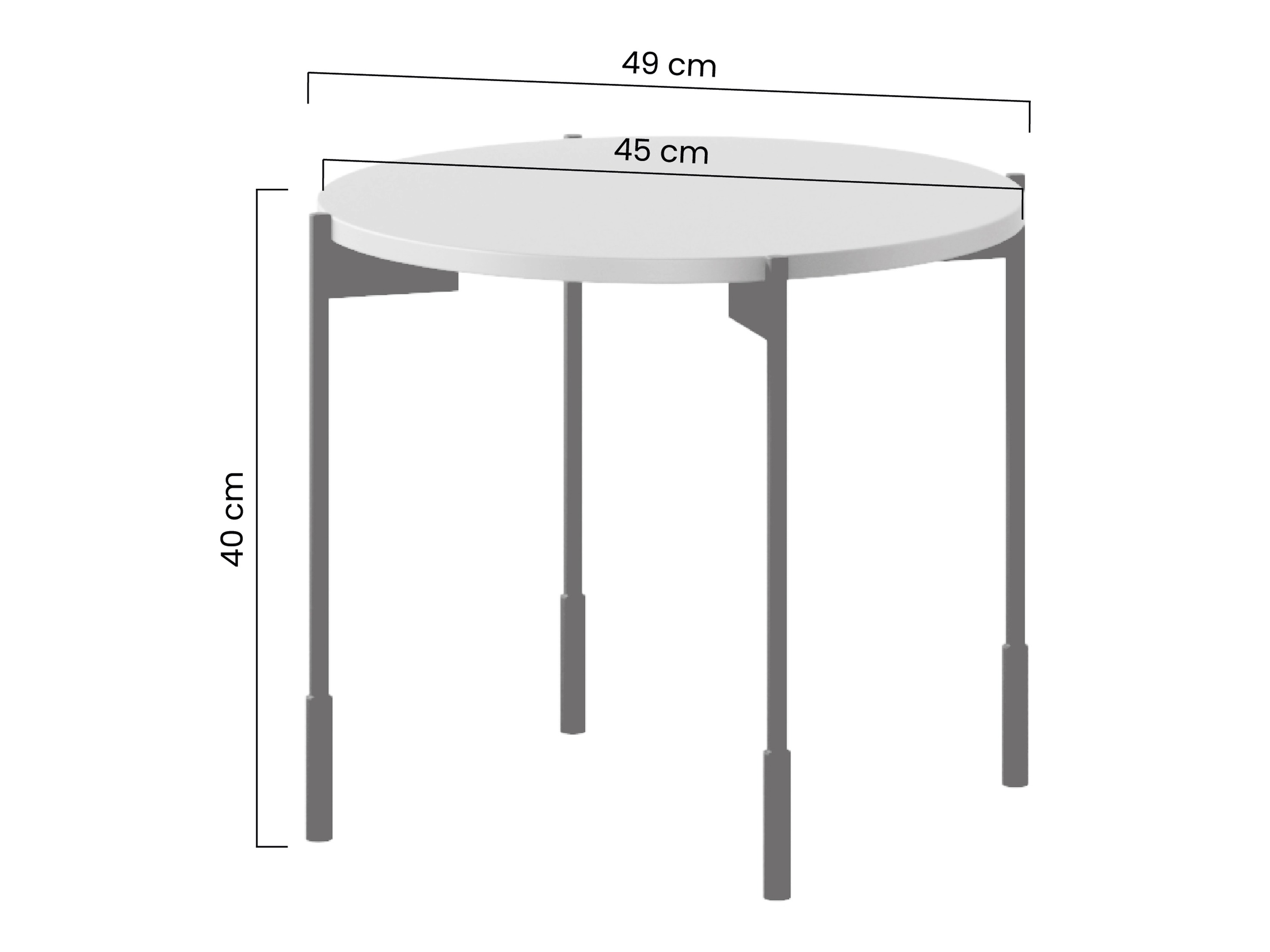 Кофейный столик Veselbi 110 (Кашемир)