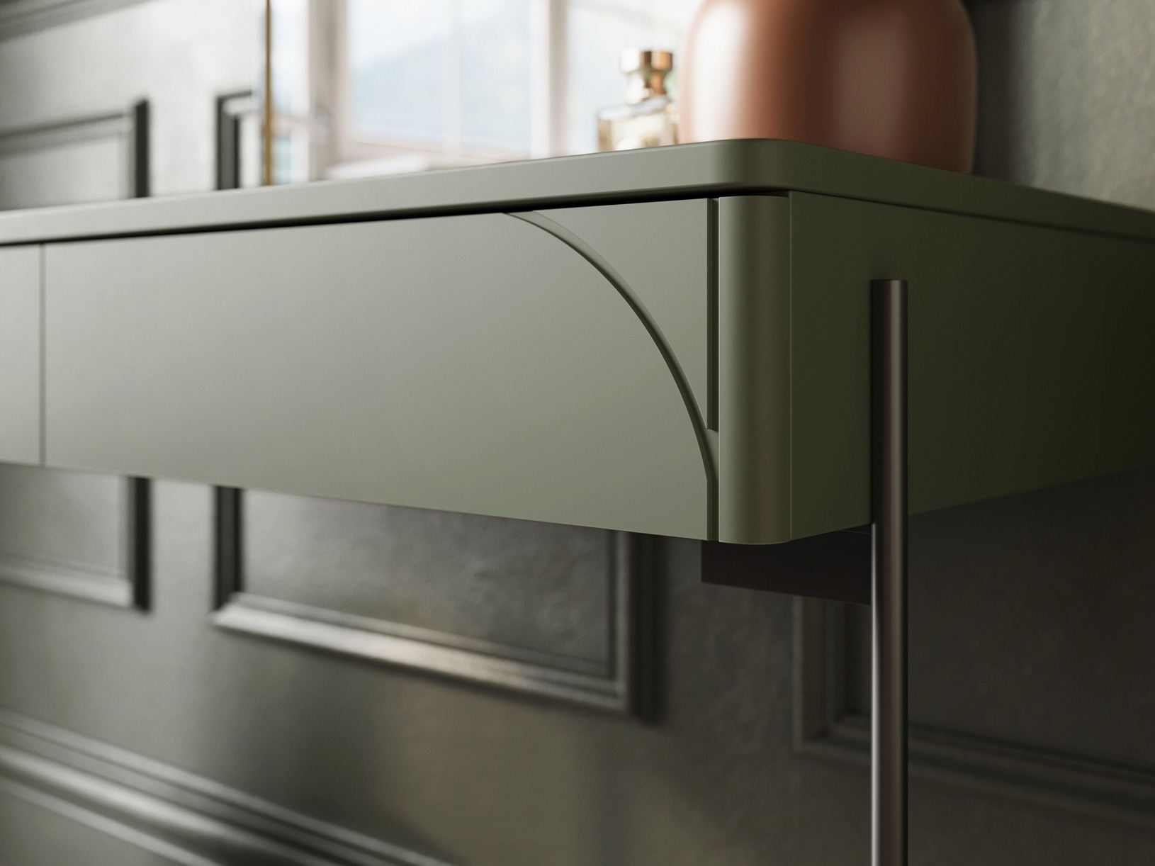 Макияжный столик Veselbi 107 (Хаки)