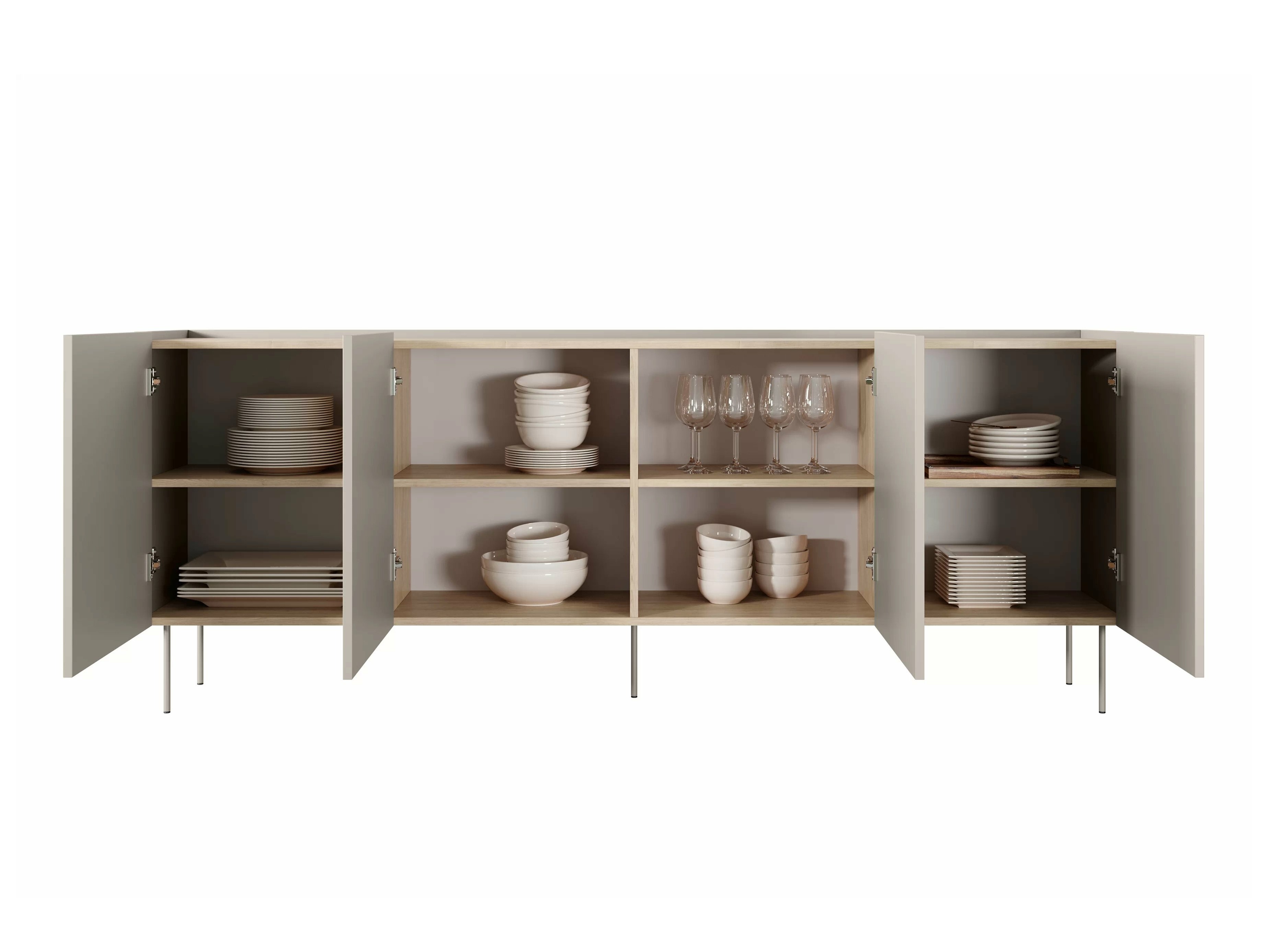 Skapis Tivdala 105 (Ozols + Kašmirs)