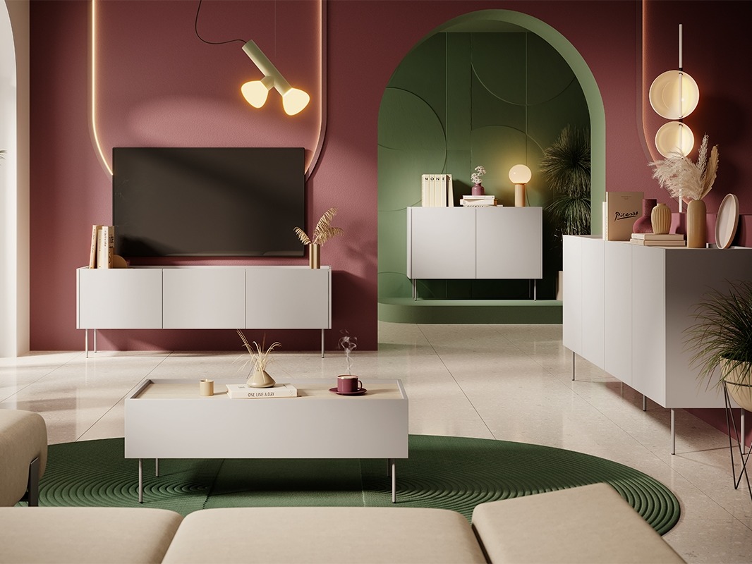 Skapis Tivdala 105 (Ozols + Kašmirs)