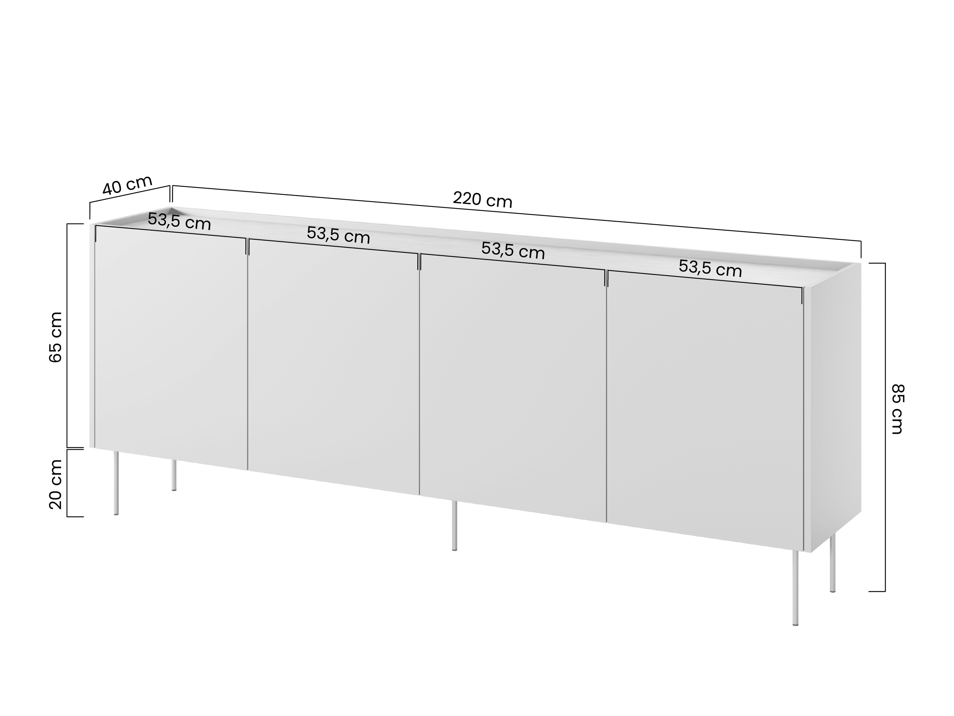 Skapis Tivdala 105 (Ozols + Kašmirs)